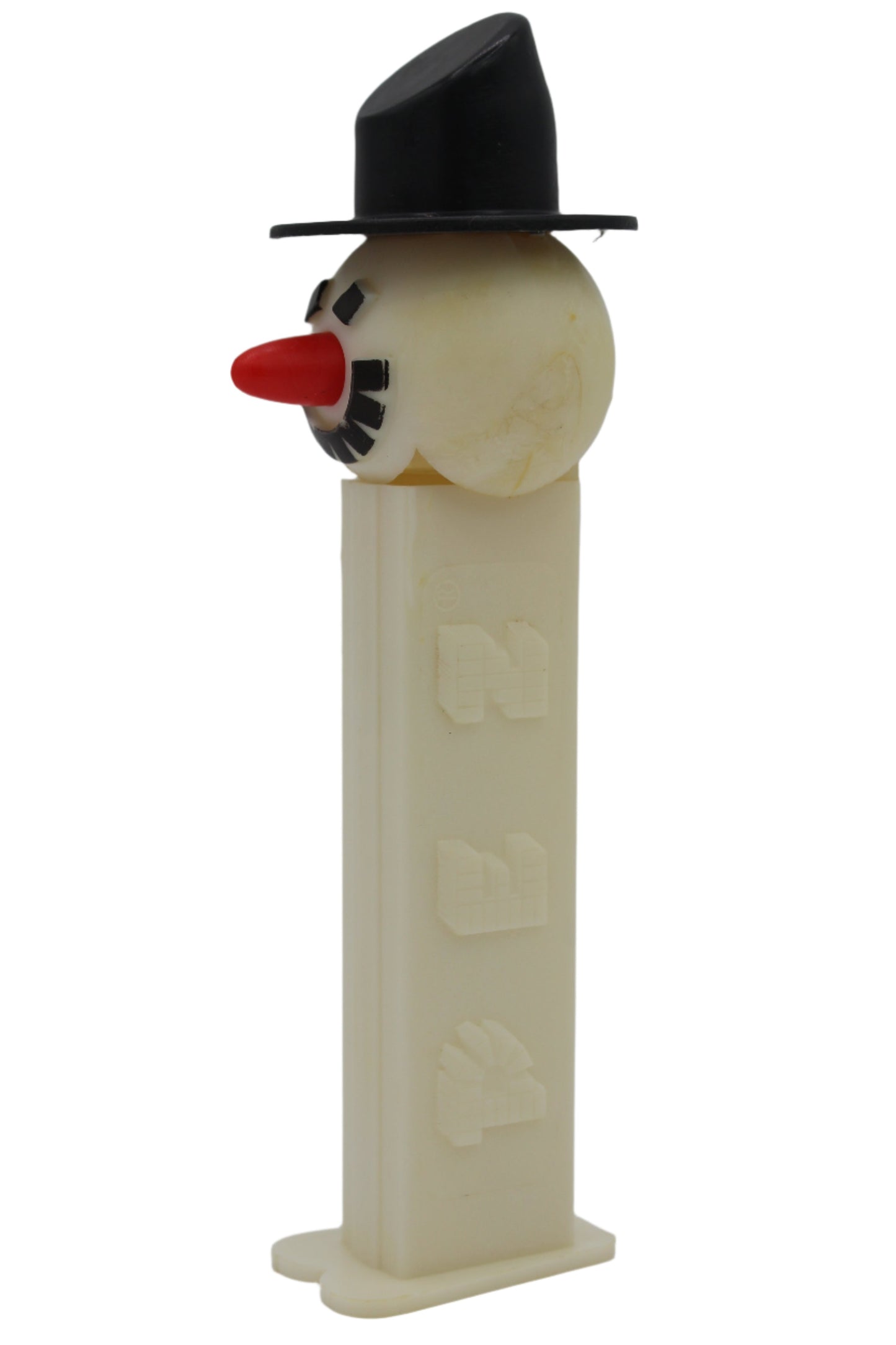 Snowman Pez, Snowman B, Thin Feet, Yugoslavia, Loose