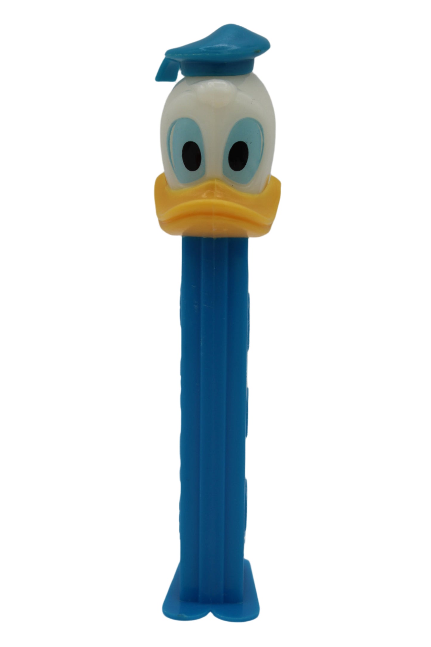 Donald Duck Pez, Closed Beak,Disney, Thin Feet, Double Down Stem,  Loose