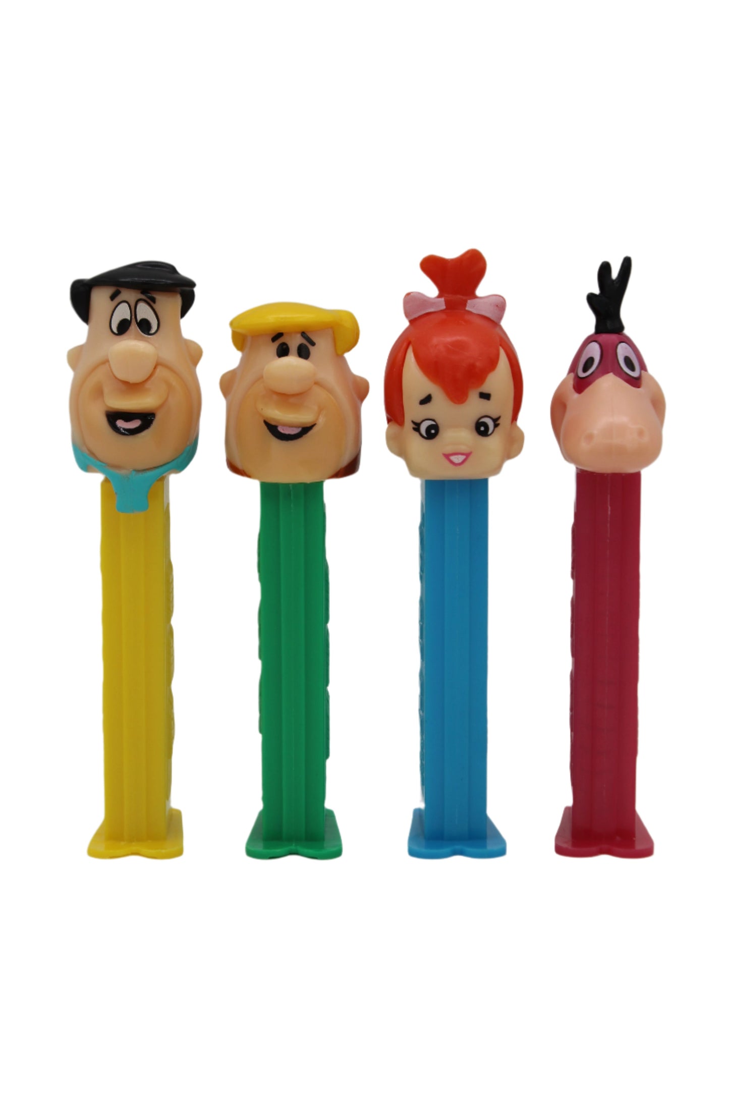 Flintstones Pez, Fred, Barney, Pebbles and Dino, 1993, Loose