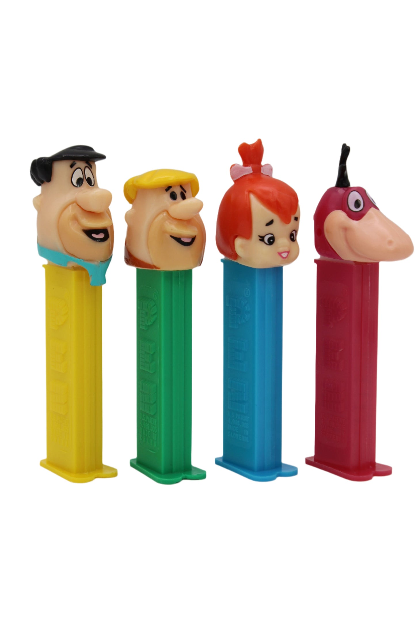 Flintstones Pez, Fred, Barney, Pebbles and Dino, 1993, Loose