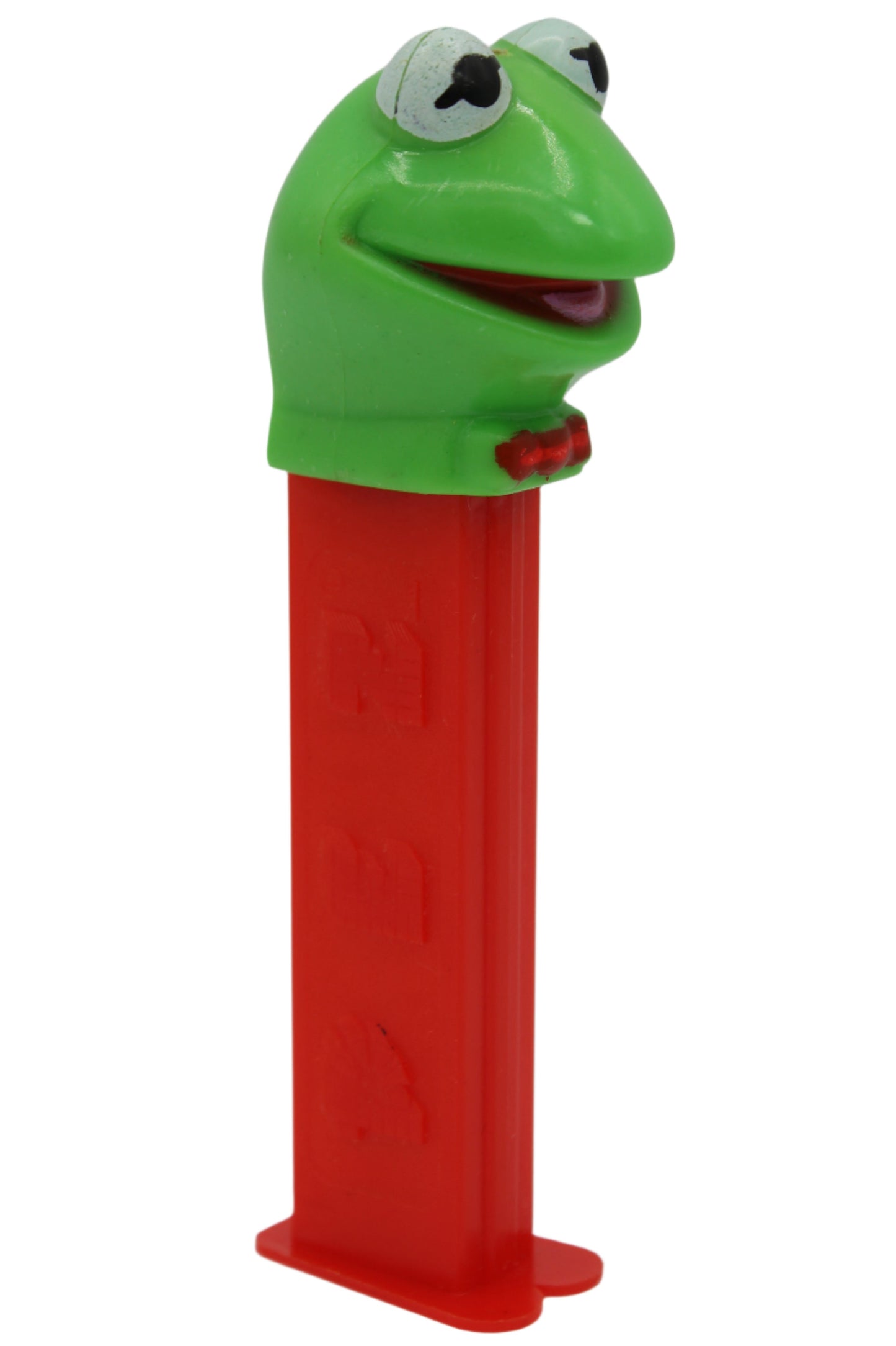 Kermit the Frog Pez, Red Bow Tie, Thin Feet, Hungary, Loose