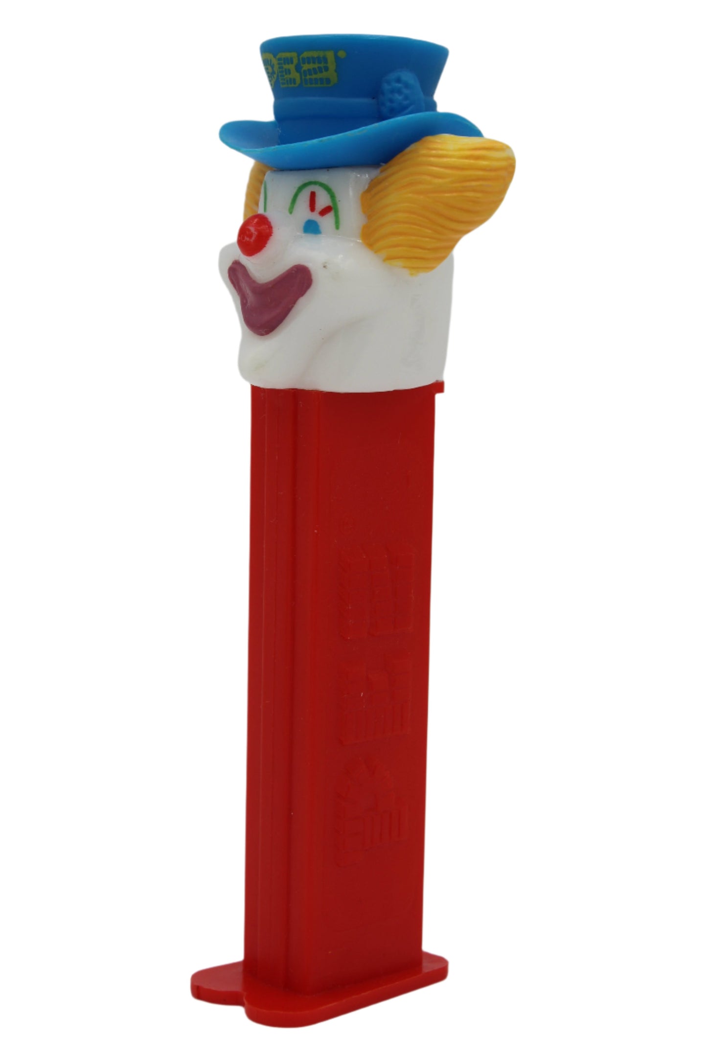 Peter Pez Clown Pez on Red Stem, 1993, Version B, Hungary, Loose