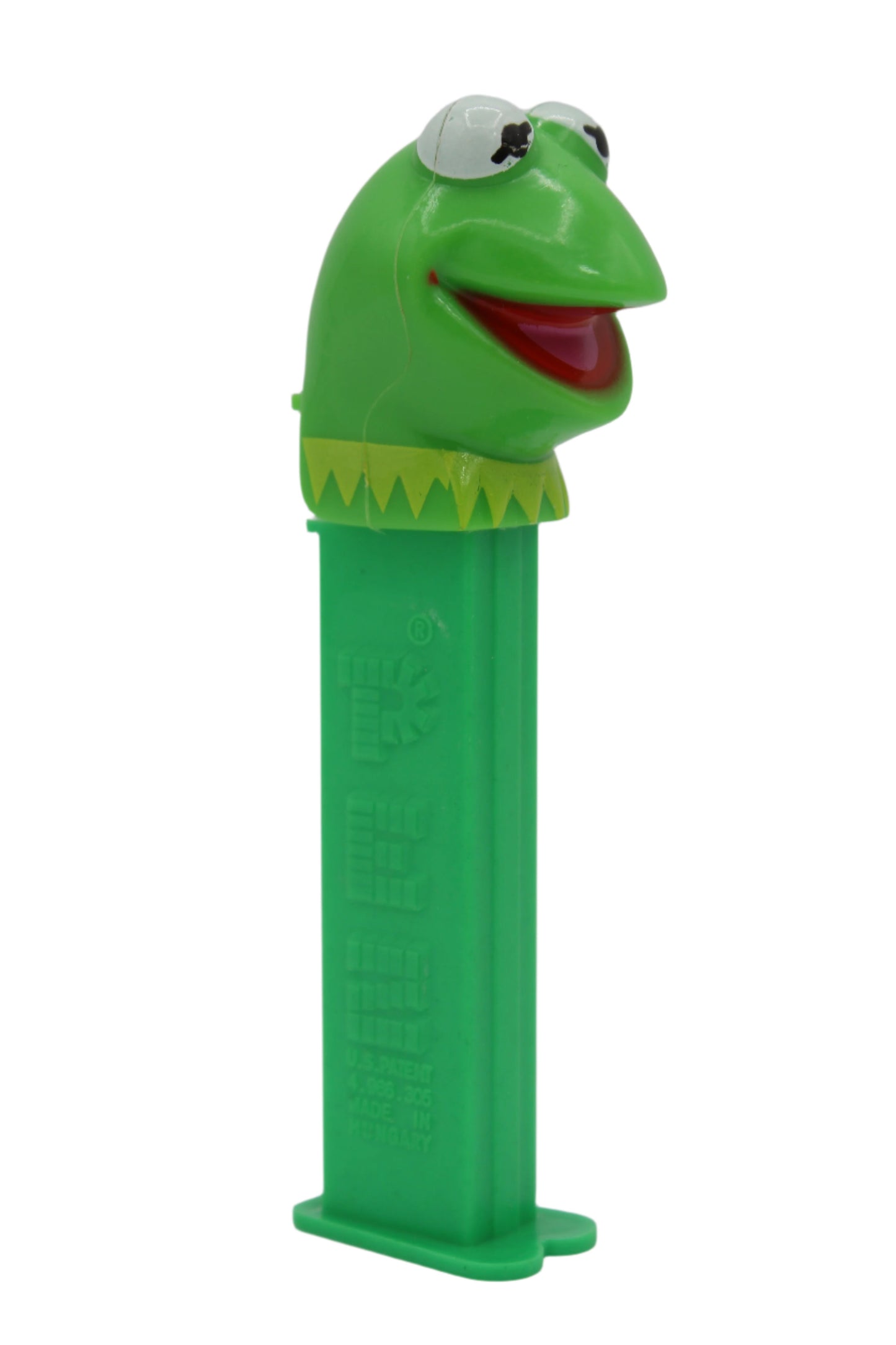 Kermit the Frog Pez, 1990's, Green Stem, Muppets, Hungary, Loose