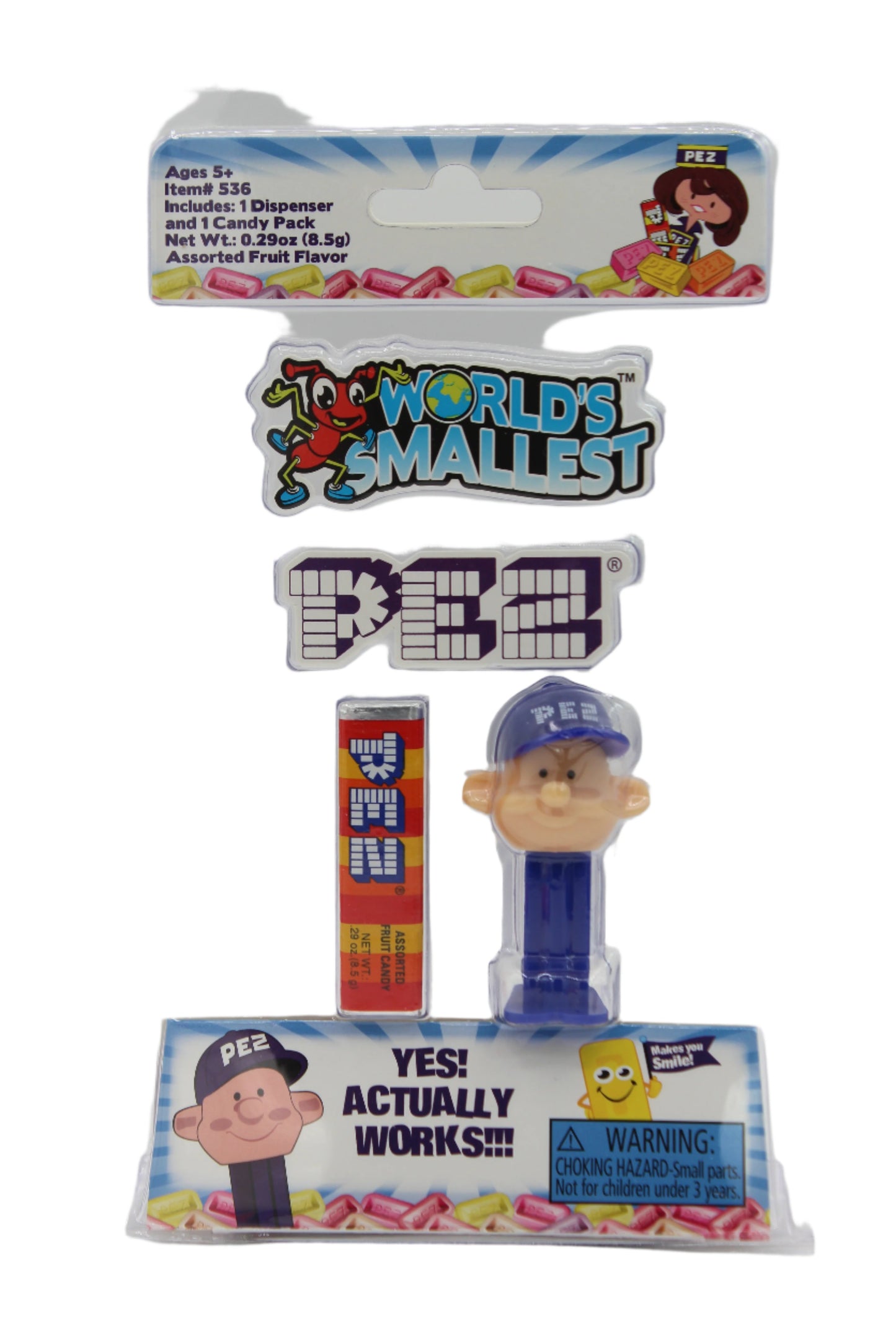 World's Smallest Pez, Pez Boy, Loose