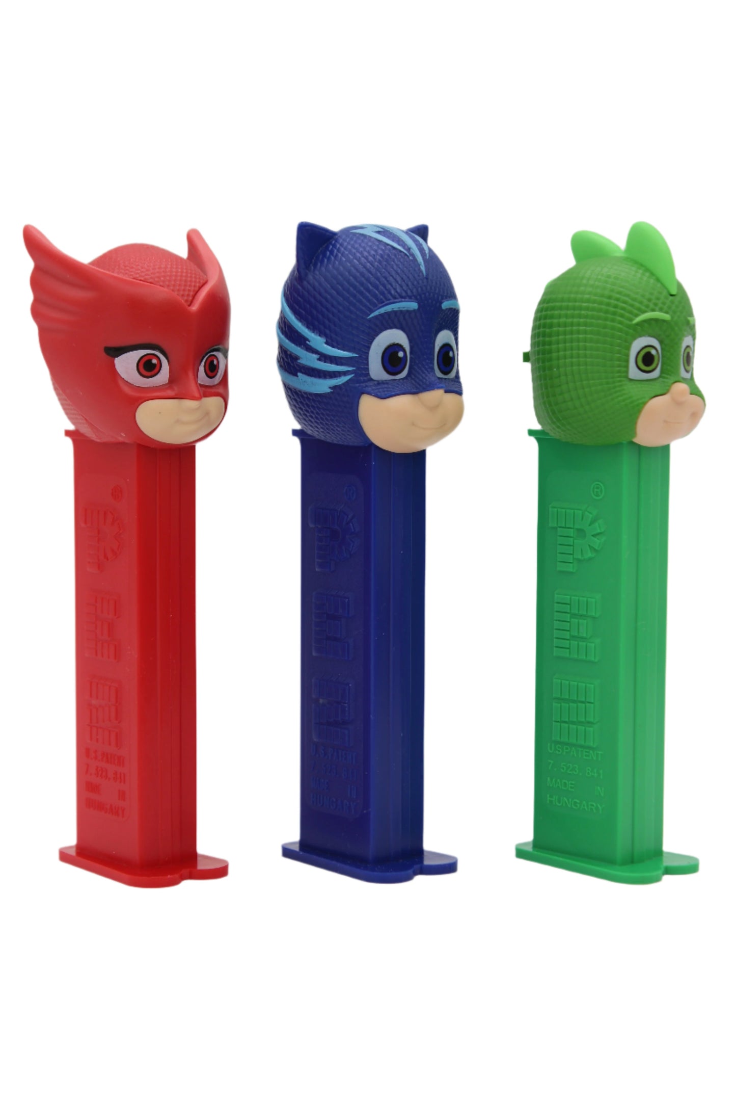 PJ Masks Pez, Catboy, Owlette and Gekko, Disney Jr, 2019, Loose