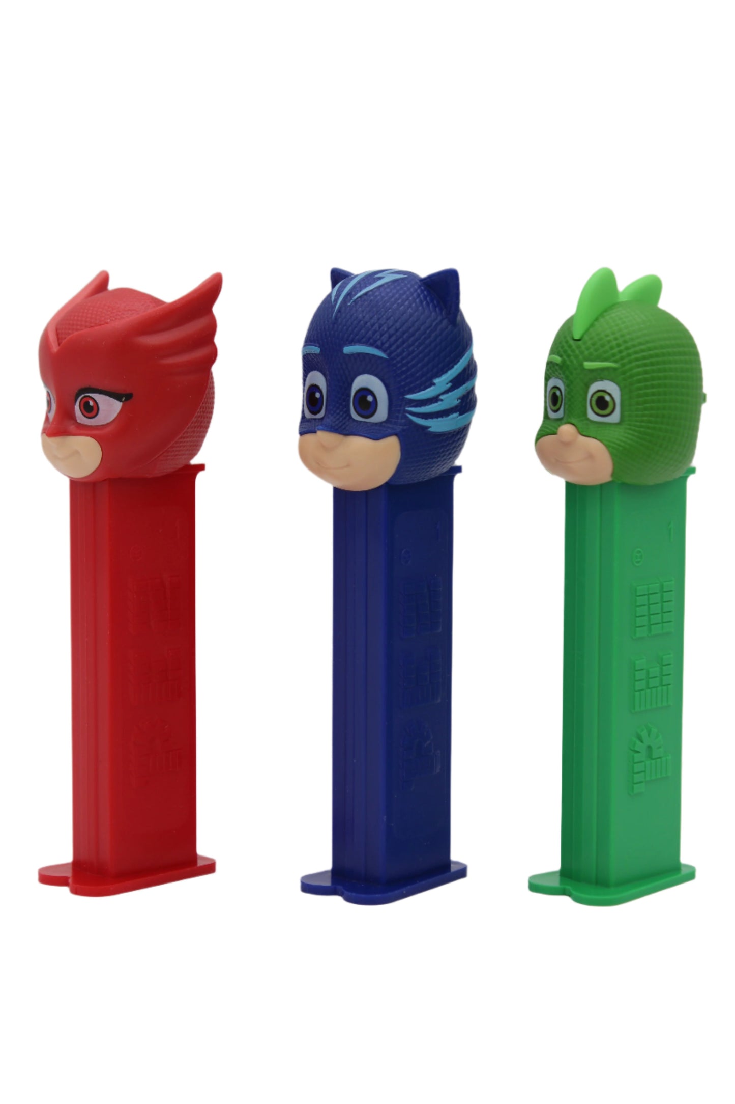 PJ Masks Pez, Catboy, Owlette and Gekko, Disney Jr, 2019, Loose