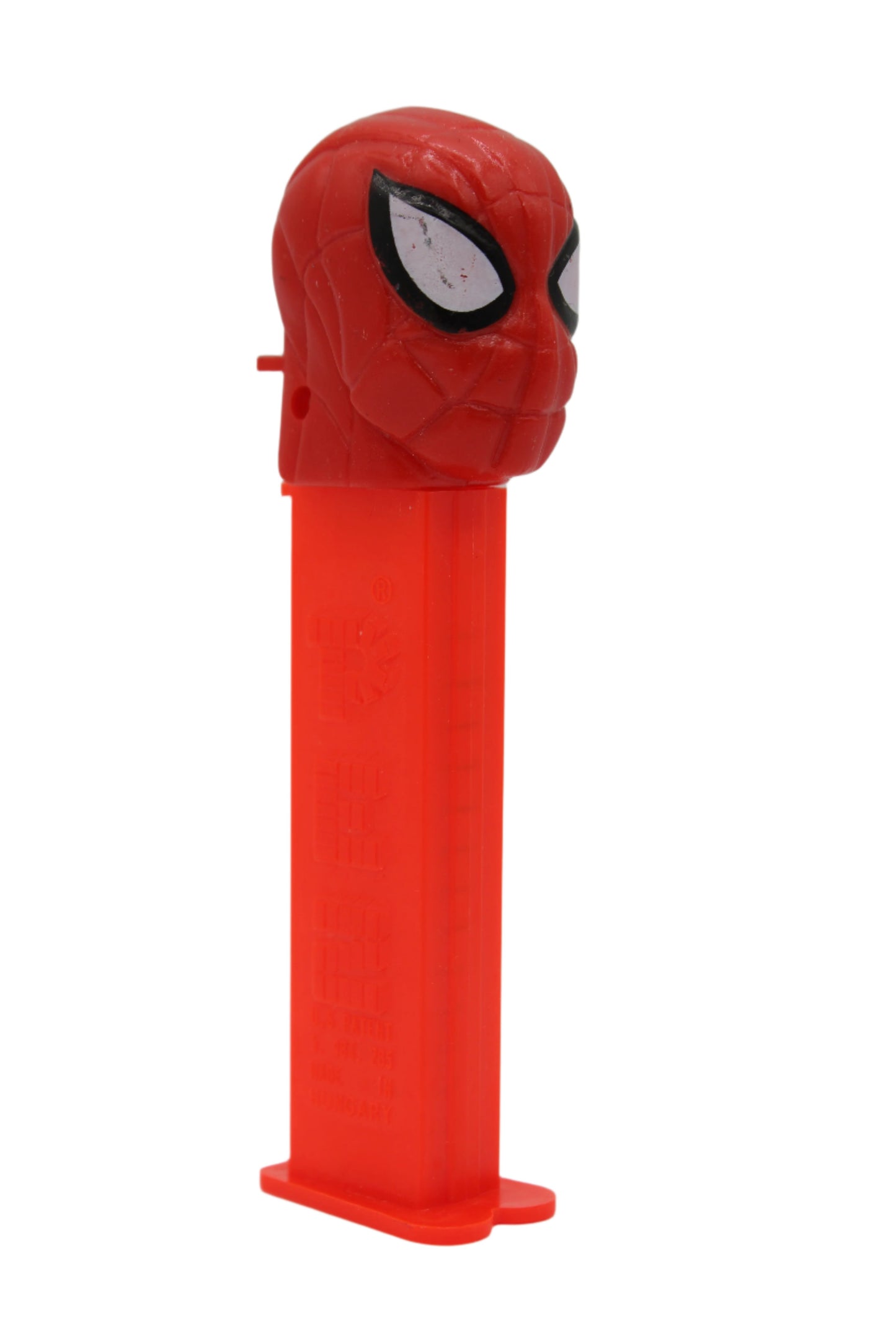 Spiderman Pez, Large Head Spiderman, Red Stem, Marvel, Loose