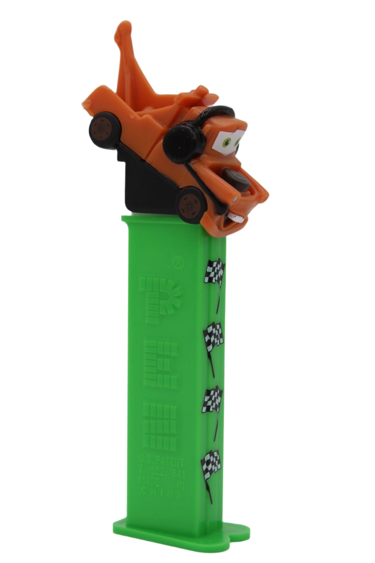 Mater Pez with Checkered Flag Stem, 2014, LOOSE