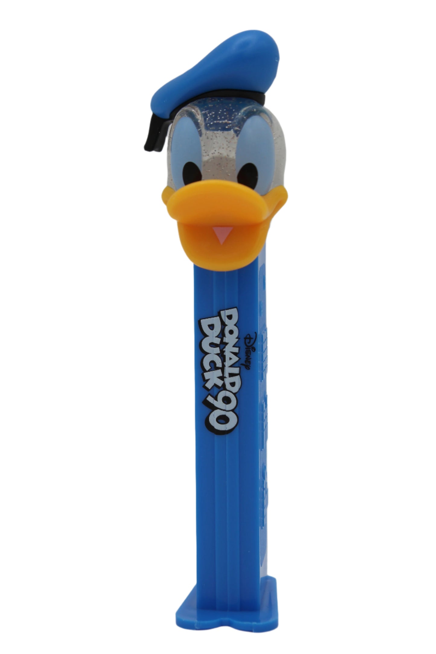 Crystal Donald Duck Pez, 90th Anniversary, Exclusive 2024 Pez, Loose or Mint on Card!