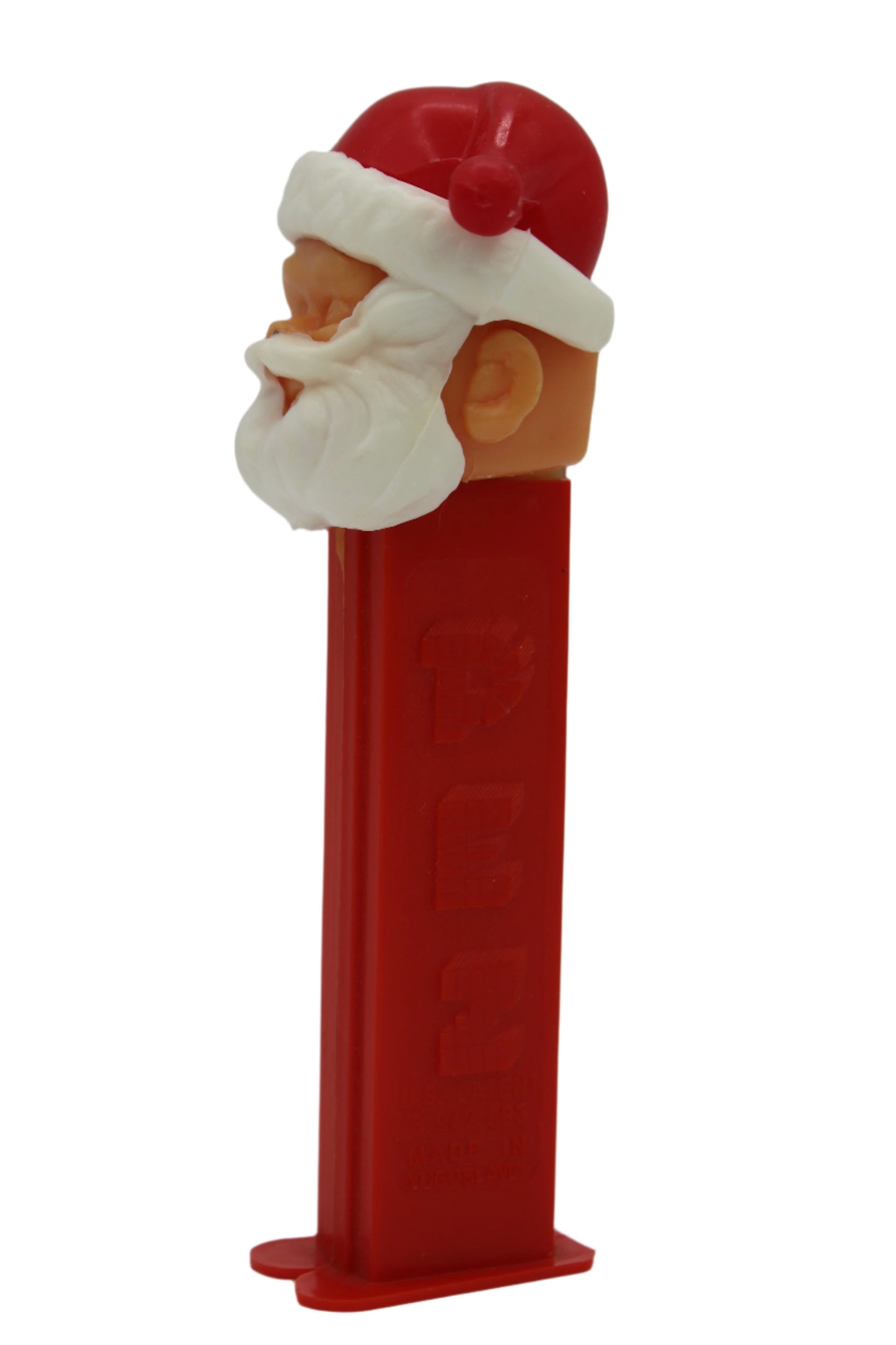 Santa C Pez, No Eyes Pez , Thin Feet, Right Side Wide P E Z, Yugoslavia, Loose