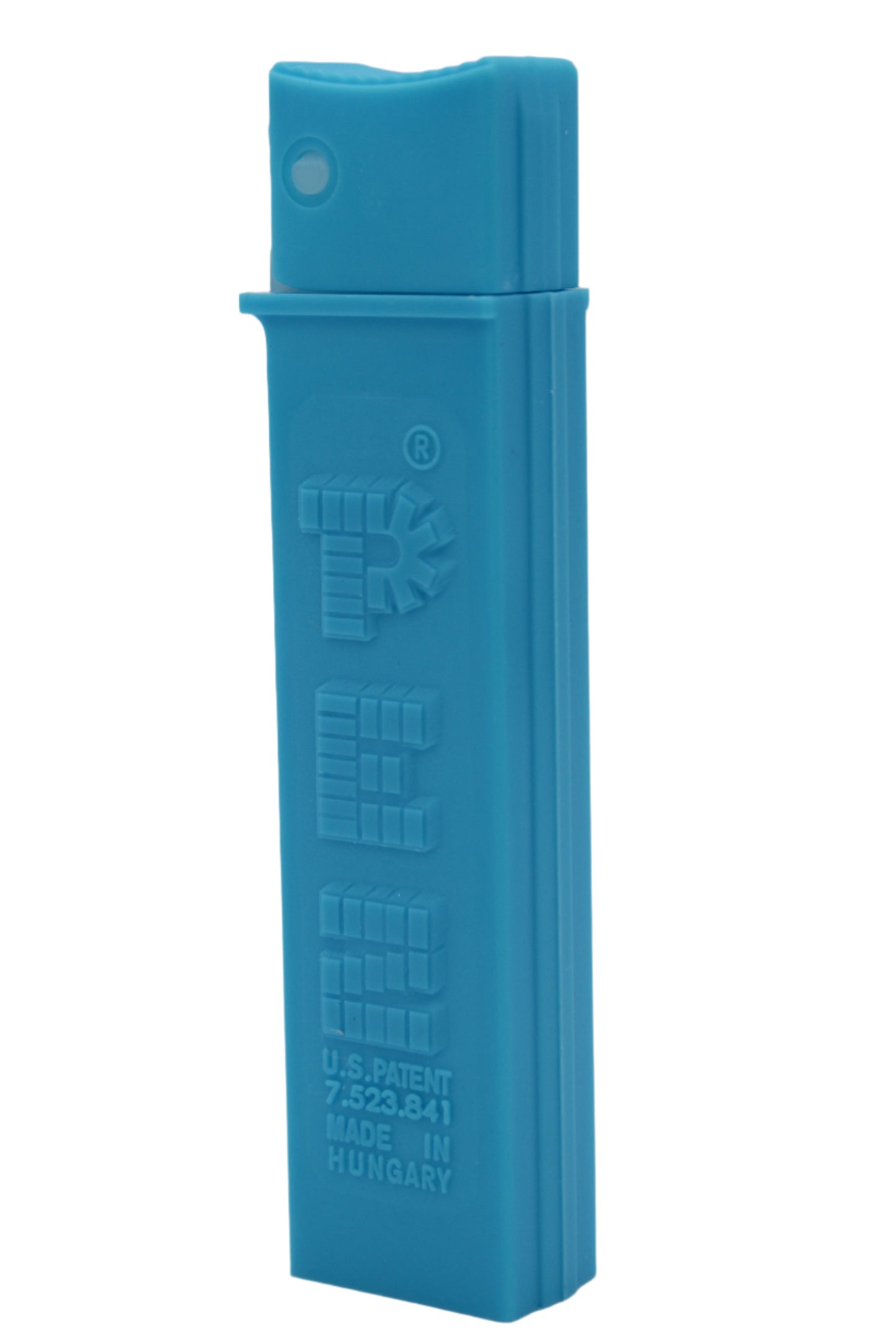 Regular Pez Dispenser, Light Blue Remake, LOOSE!