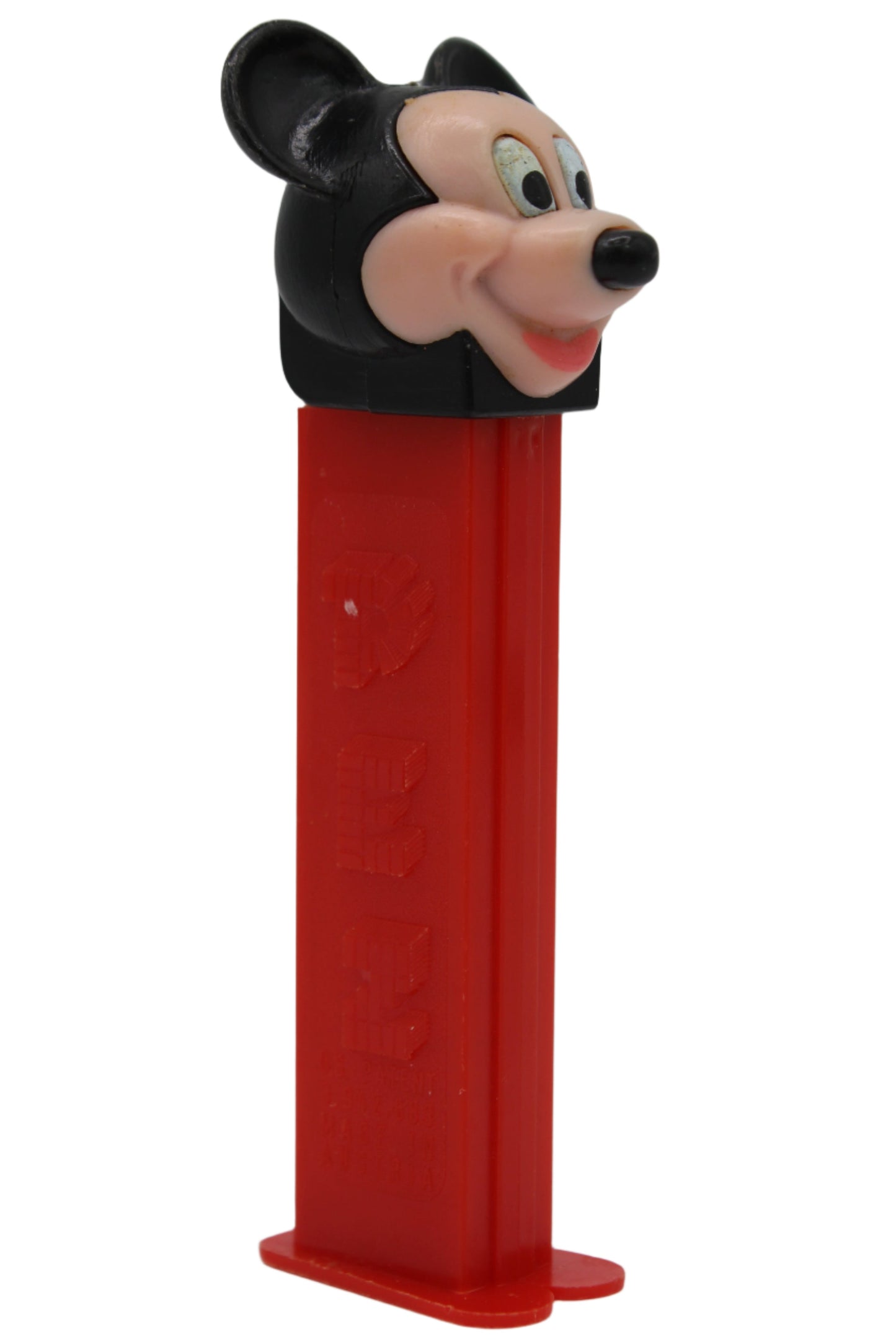 Mickey Mouse Pez, Disney, Red stem with Thin Feet, Austria, 1989, Loose