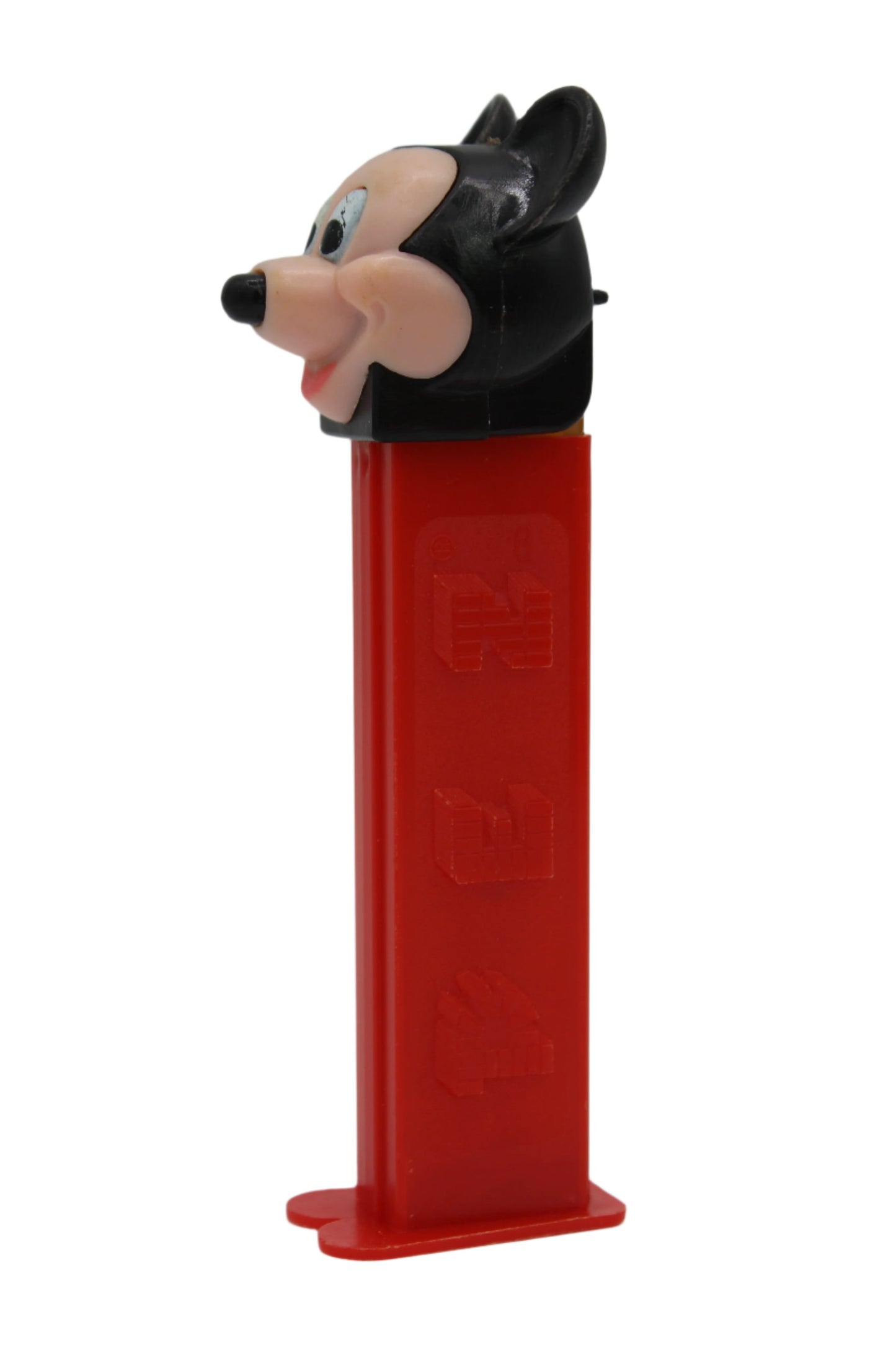 Mickey Mouse Pez, Disney, Red stem with Thin Feet, Austria, 1989, Loose