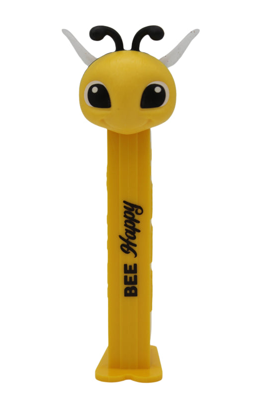 2021 Bee Pez, Bee Happy, Yellow Stem, Limited Edition, Loose or Mint on Card!