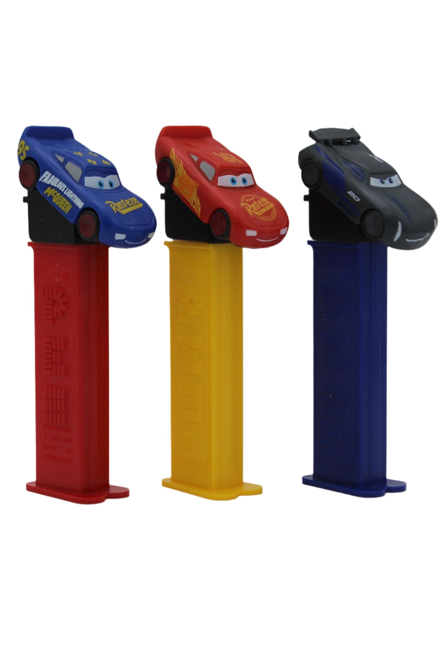 Cars Pez, Set of 3, Pixar, European Release, Loose!