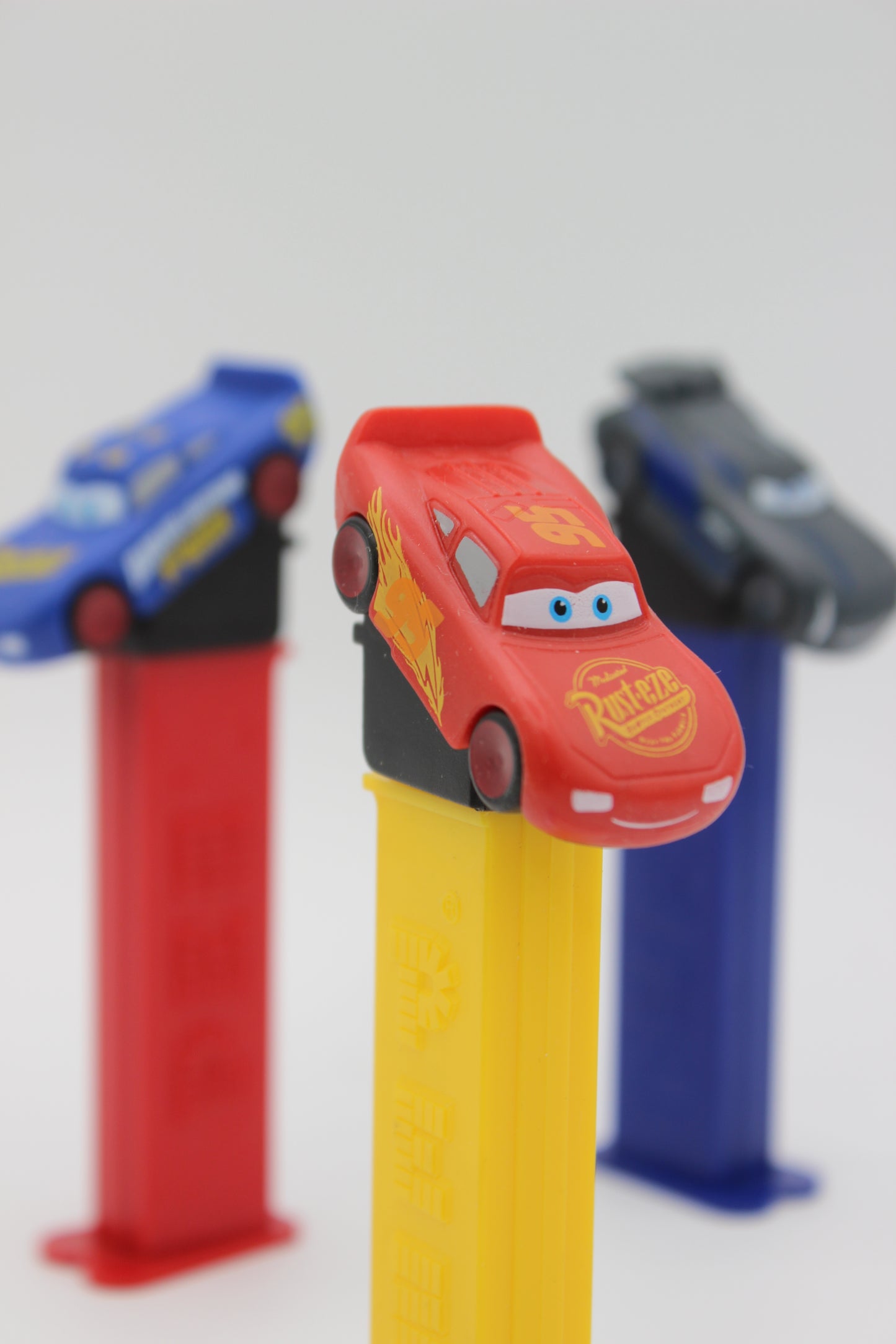 Cars Pez, Set of 3, Pixar, European Release, Loose!