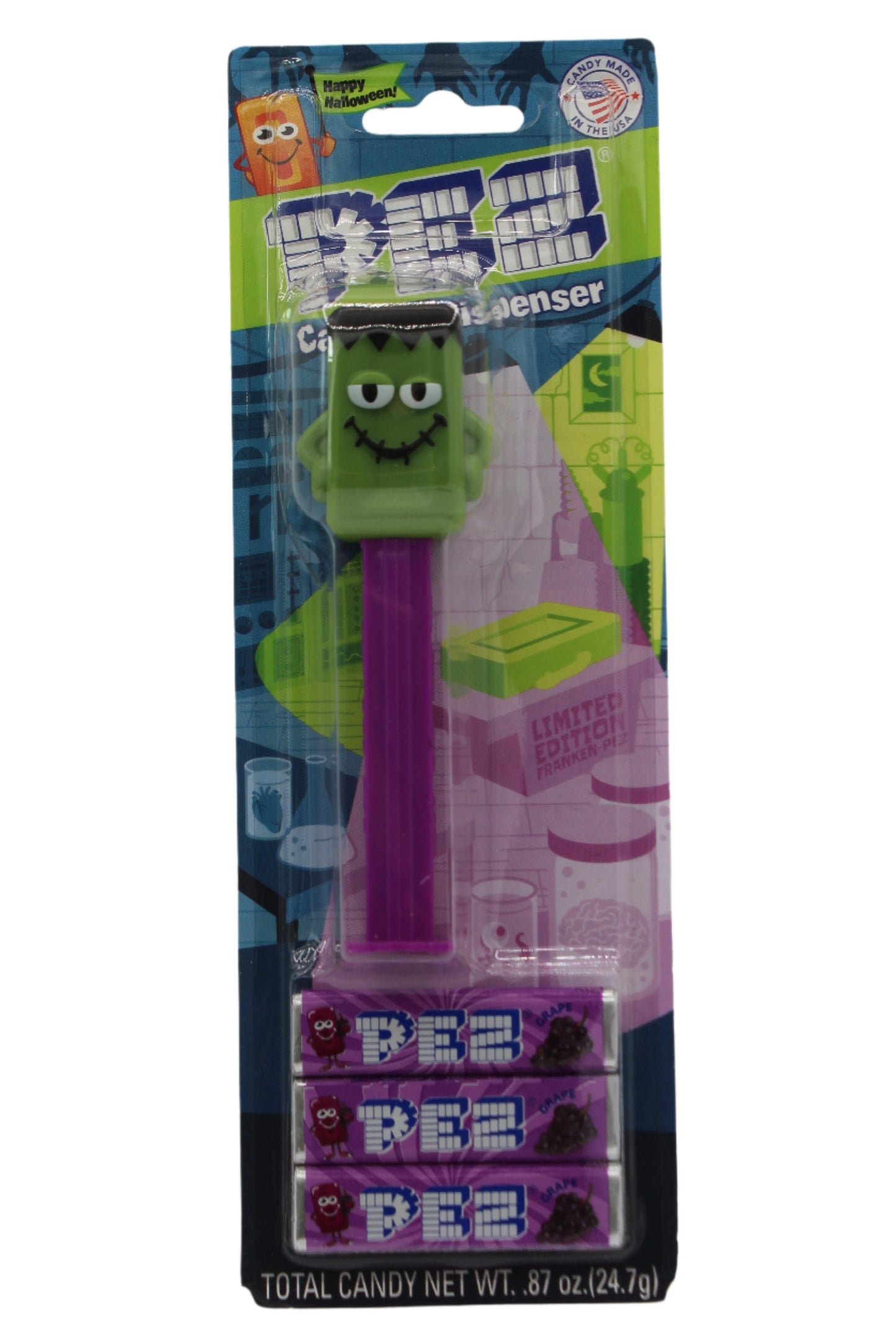 Franky Monster Mascot Pez, Exclusive 2024 Pez, Loose or Mint on Card!