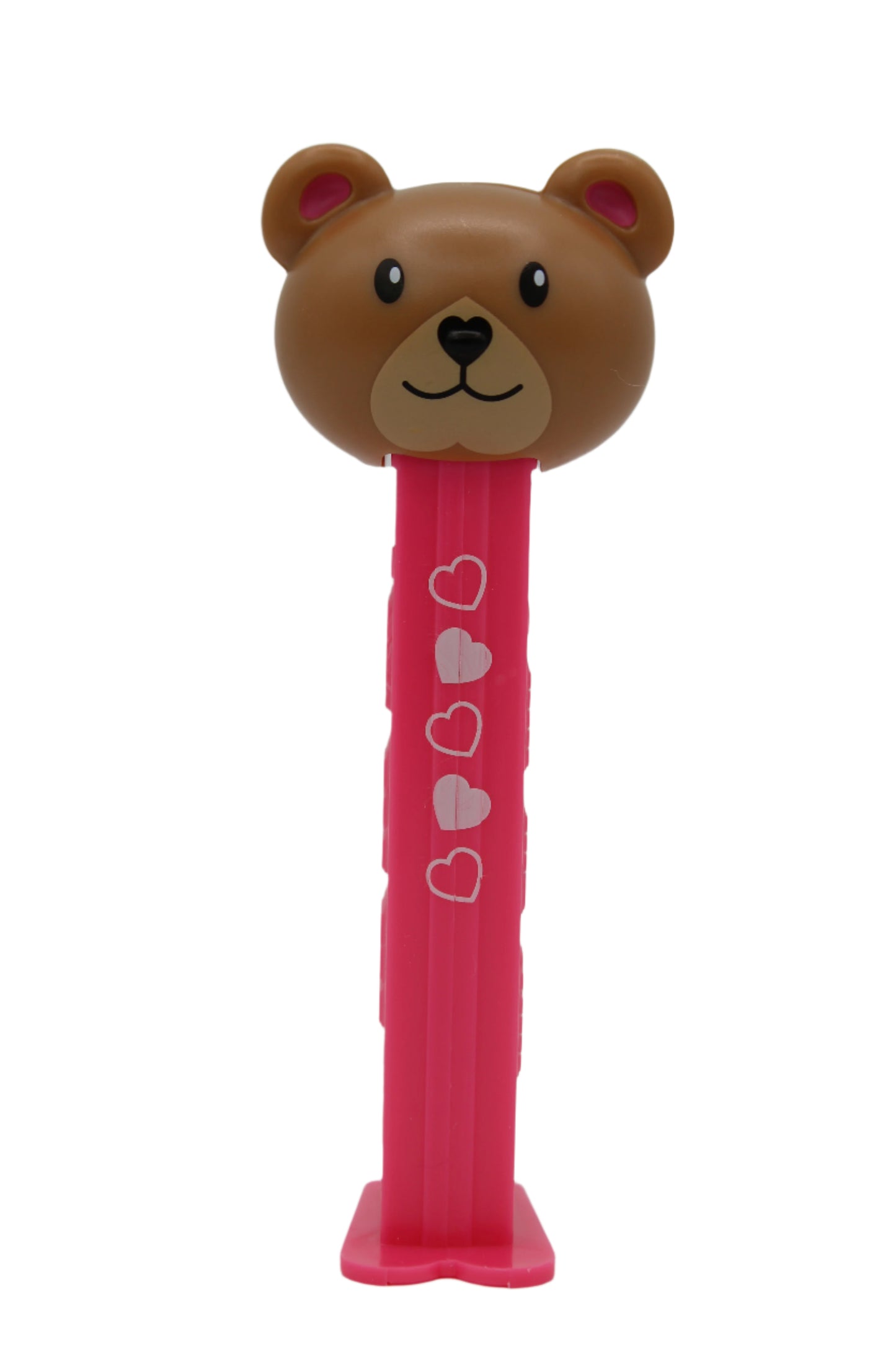 NEW! 2025 Brown Bear Pez with Hearts, Loose OR Mint in Bag