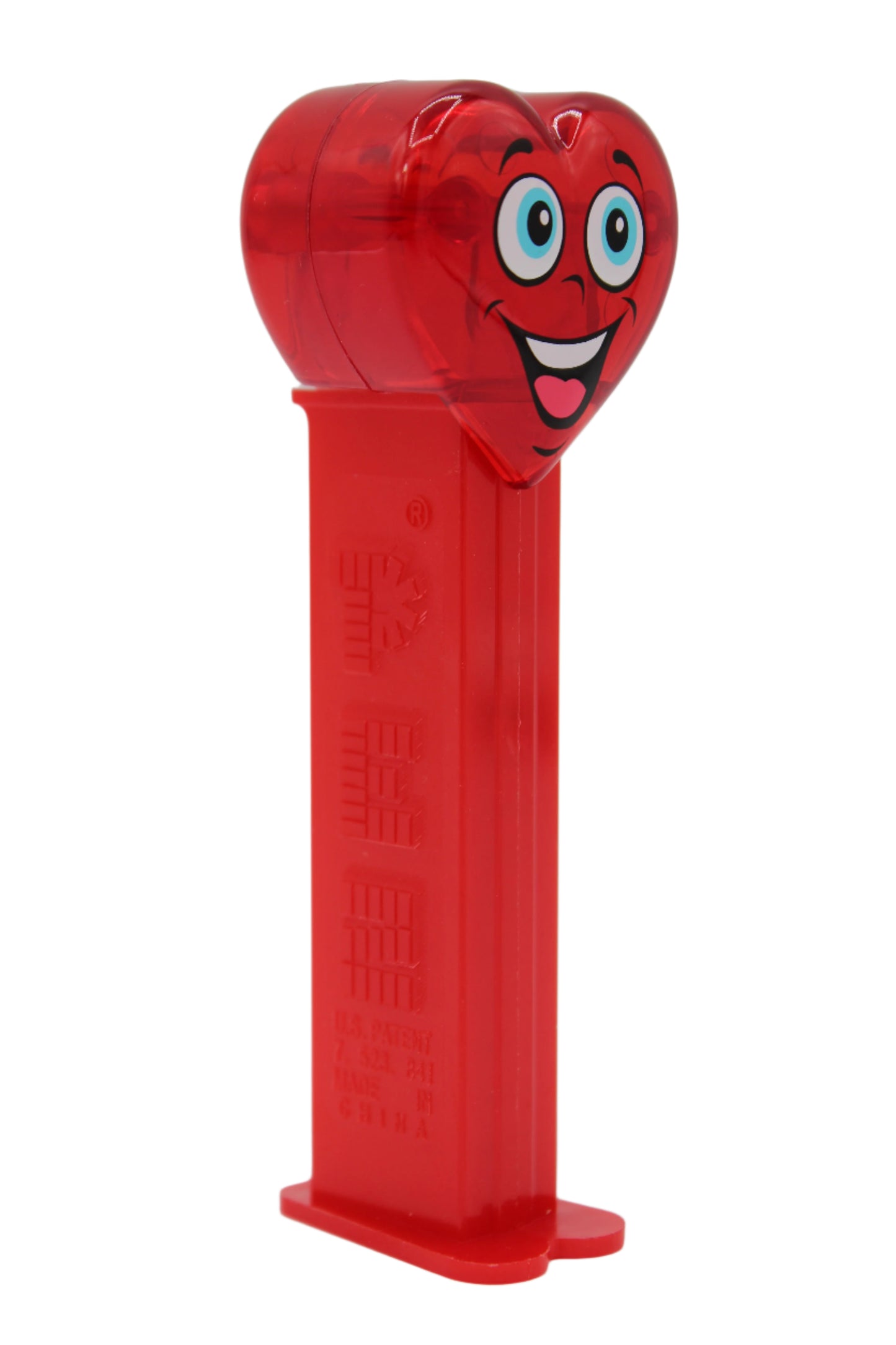 Valentine Happy Heart Pez, Red, Loose