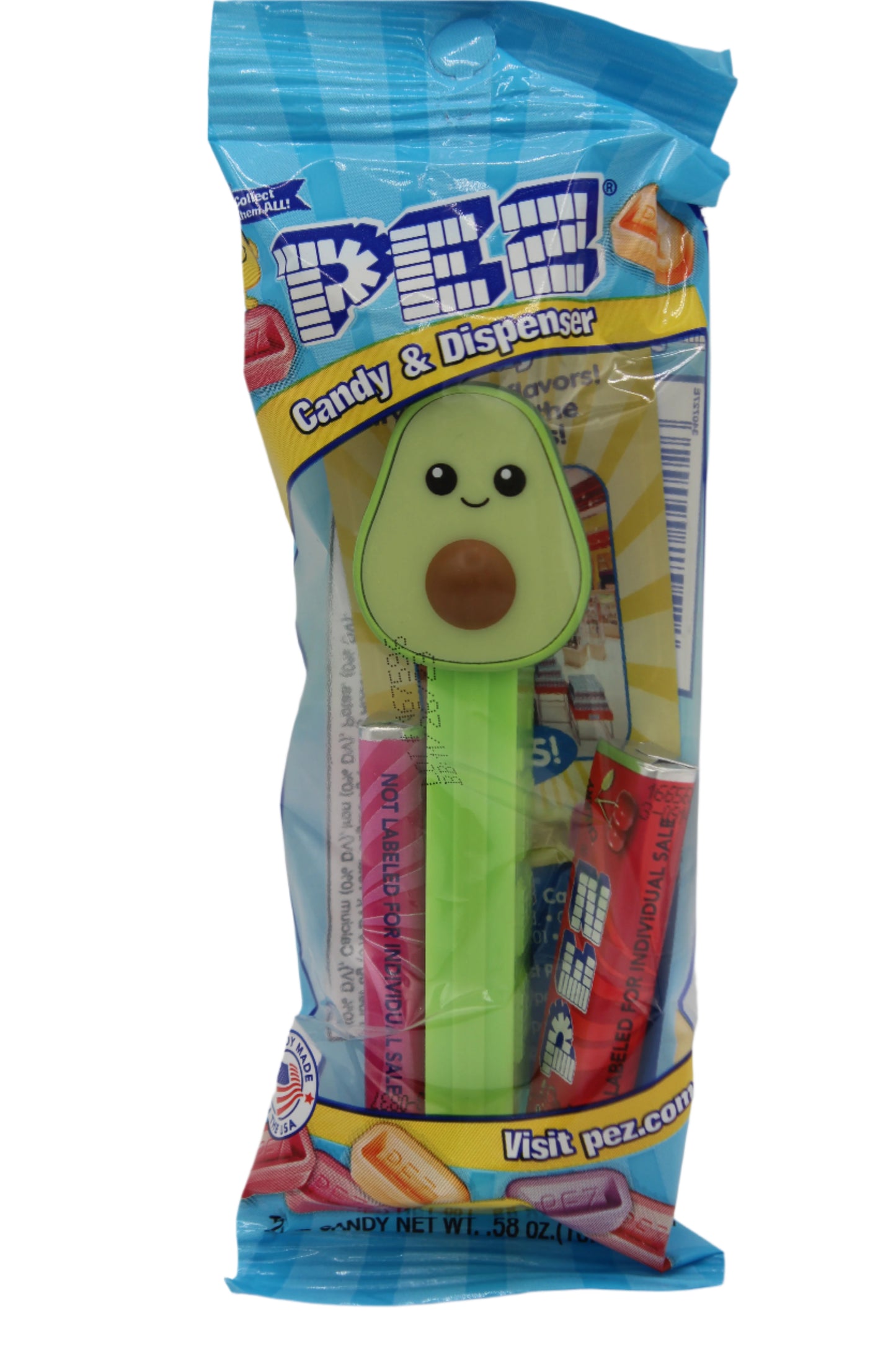 NEW! 2025 Avocado Treats Pez, Loose or Mint in Bag!