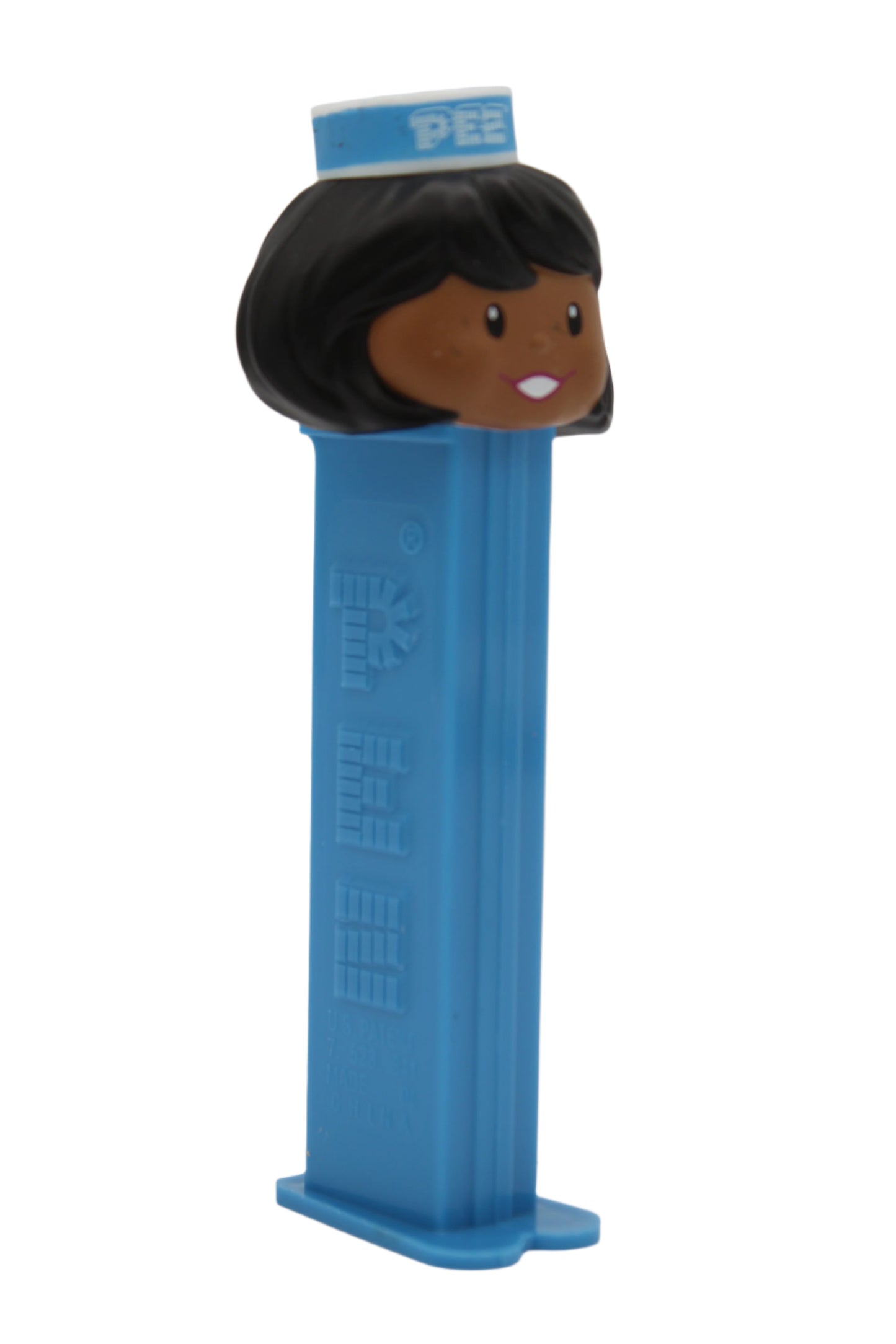 Peppermint Pez Presenter Girl Pez, Dark Skin, Exclusive 2025 Pez, Loose or Mint on Card!