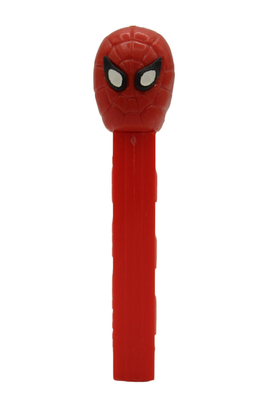 Spiderman Pez, Spiderman A, Small Head, NO FEET, Removeable Eyes, Marvel, Loose