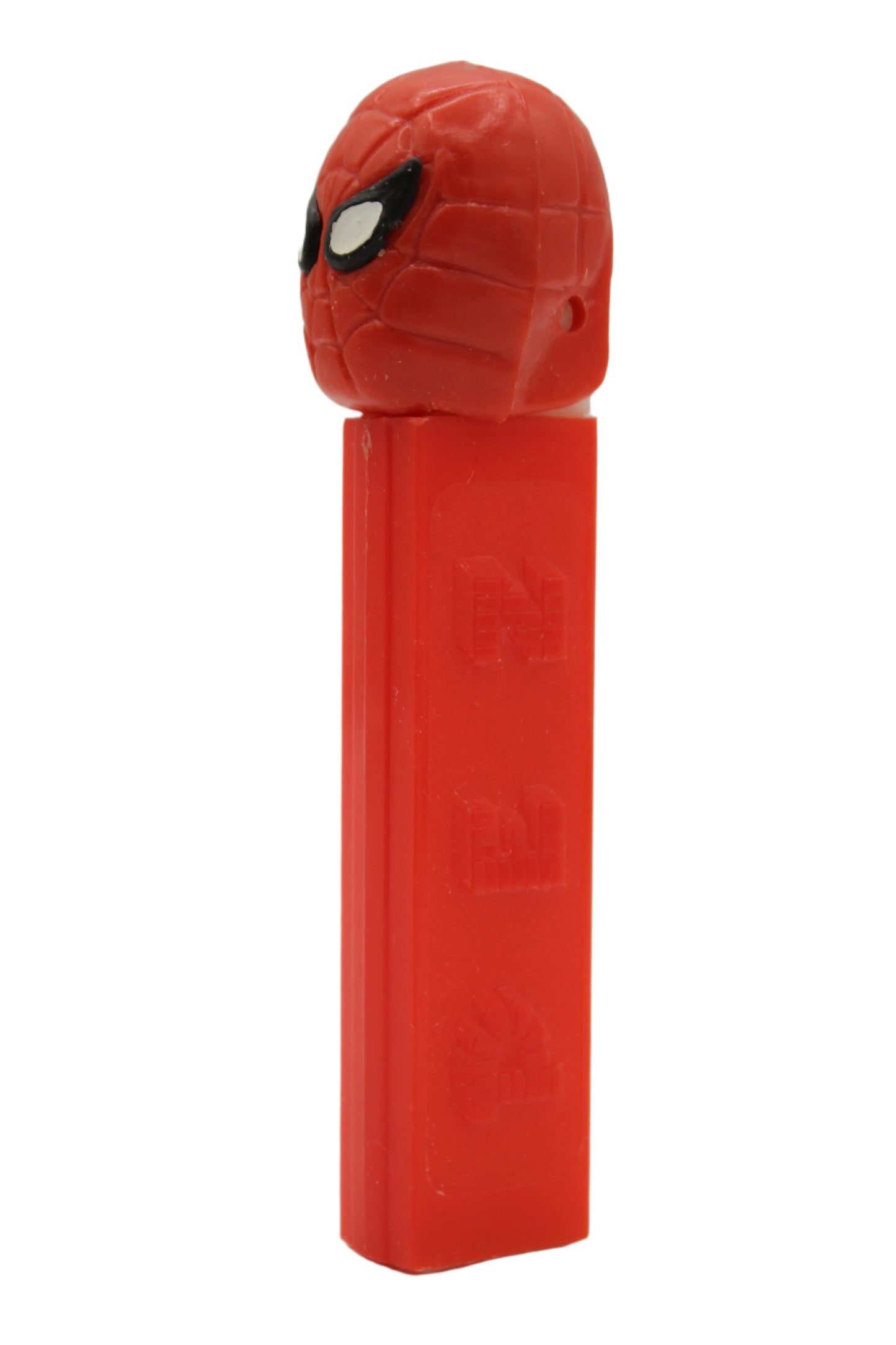 Spiderman Pez, Spiderman A, Small Head, NO FEET, Removeable Eyes, Marvel, Loose