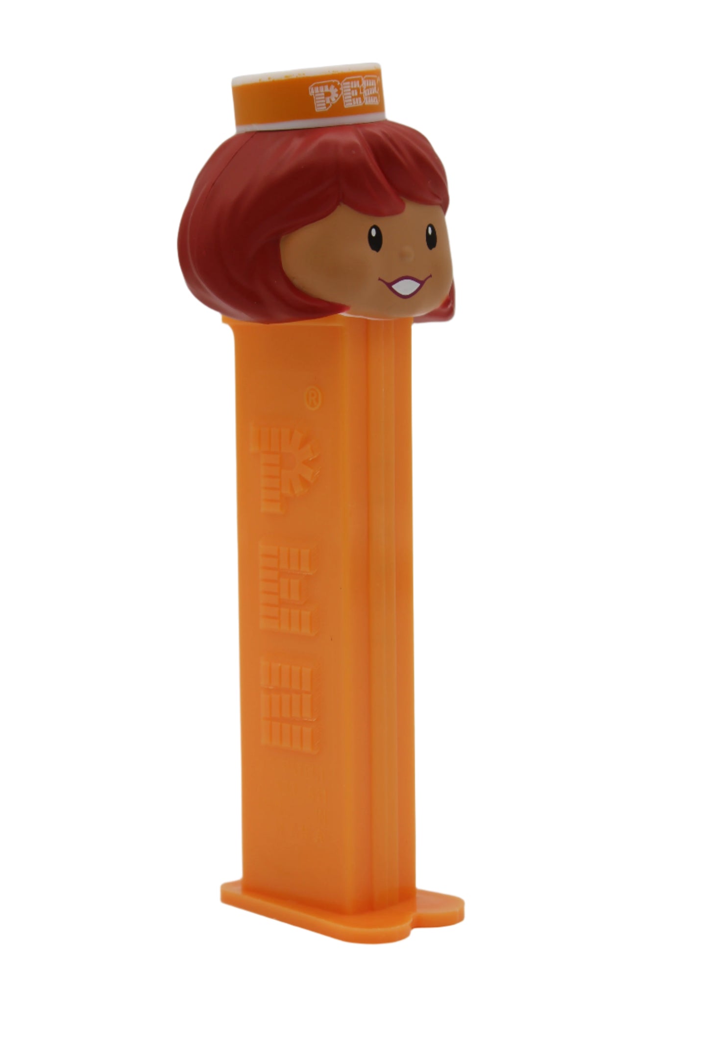 Orange Pez Presenter Girl Pez, Exclusive 2024 Pez, Mint on Card!
