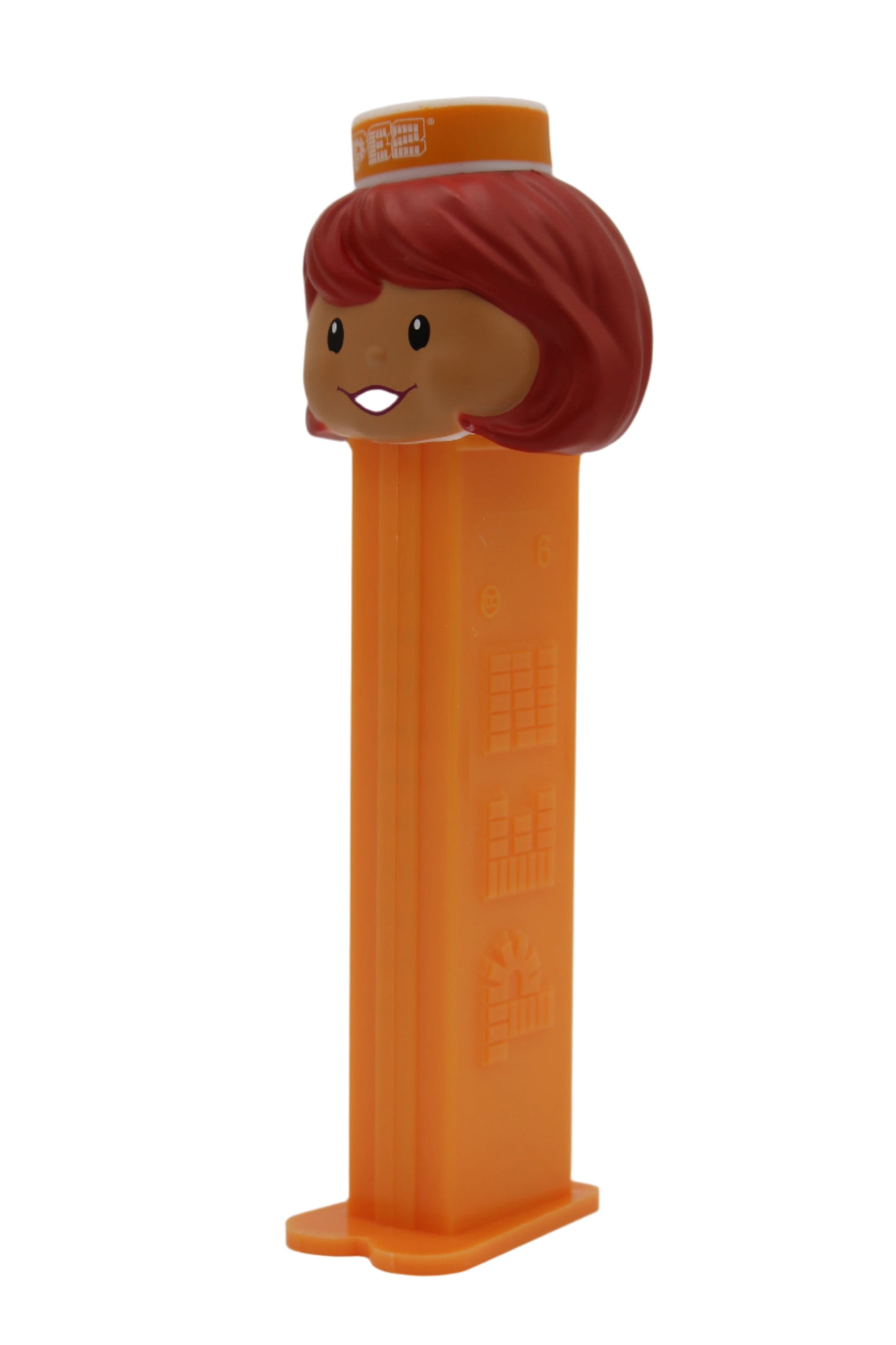Orange Pez Presenter Girl Pez, Exclusive 2024 Pez, Mint on Card!