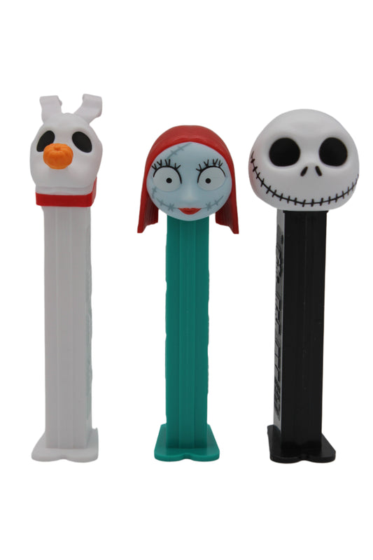 NEW! 2025 Nightmare Before Christmas Pez, Jack, Sally & Zero, Set of 3! Loose or Mint in Bag!