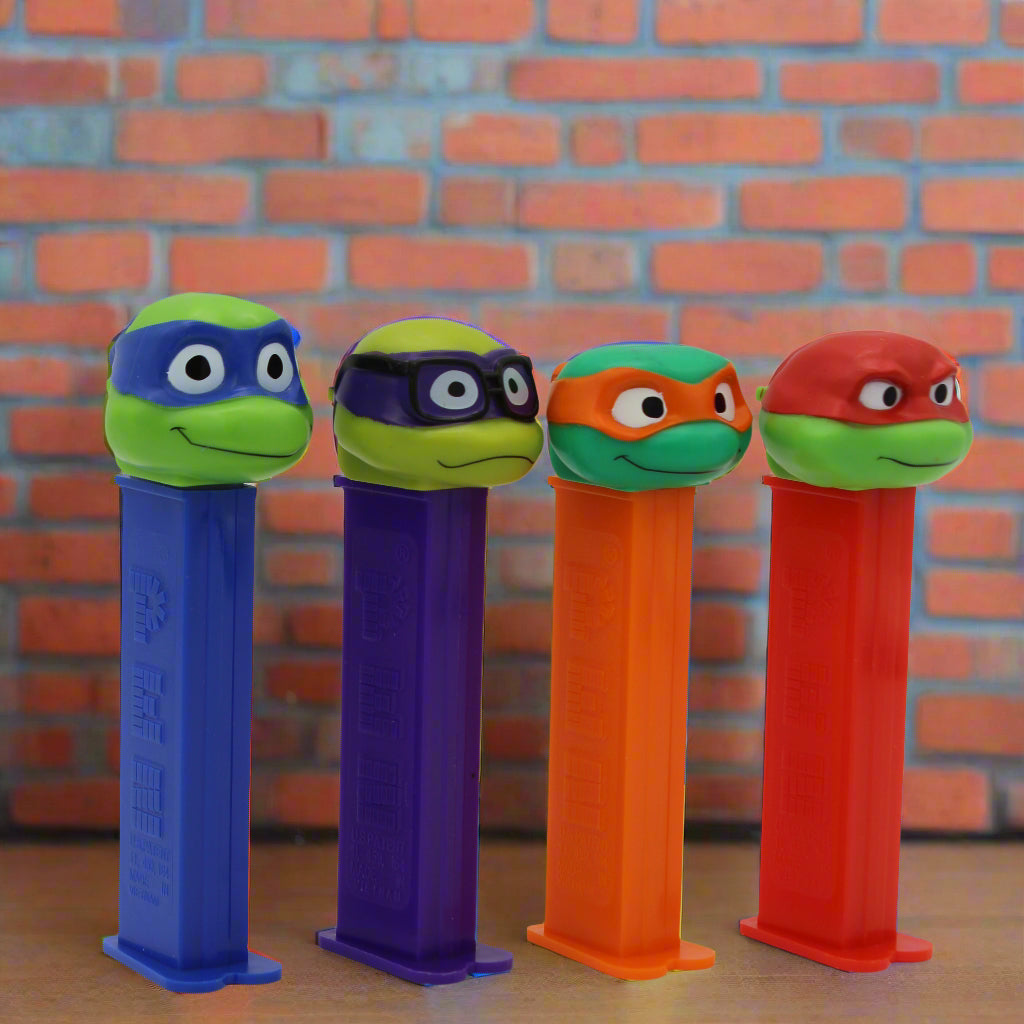 NEW! 2025 Teenage Mutant Ninja Turtles, Nickelodeon, Set of 4, Loose or Mint in Bag!
