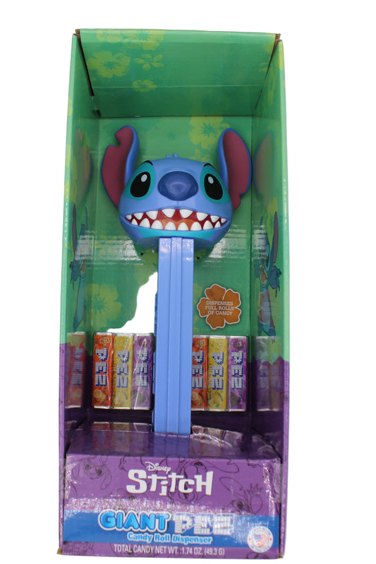 New! 2025 Disney Giant Stitch Candy Roll Dispenser, MINT IN BOX