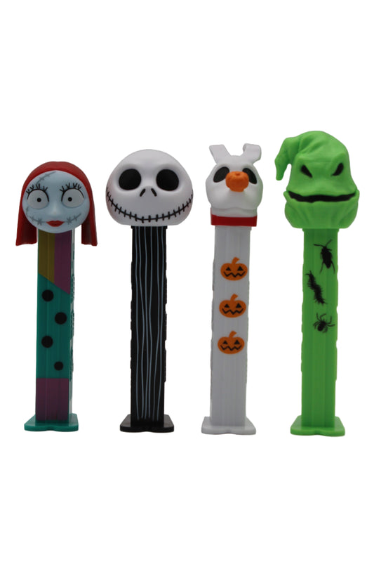 NEW! 2025 Nightmare Before Christmas Pez, Jack, Sally, Zero & Oogie Boogie, Gift Set! Loose or Mint in Gift Tin!