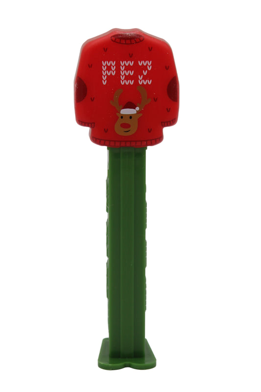 NEW! 2025 Tacky Reindeer Sweater Pez, 2025 Exclusive Pez, Loose
