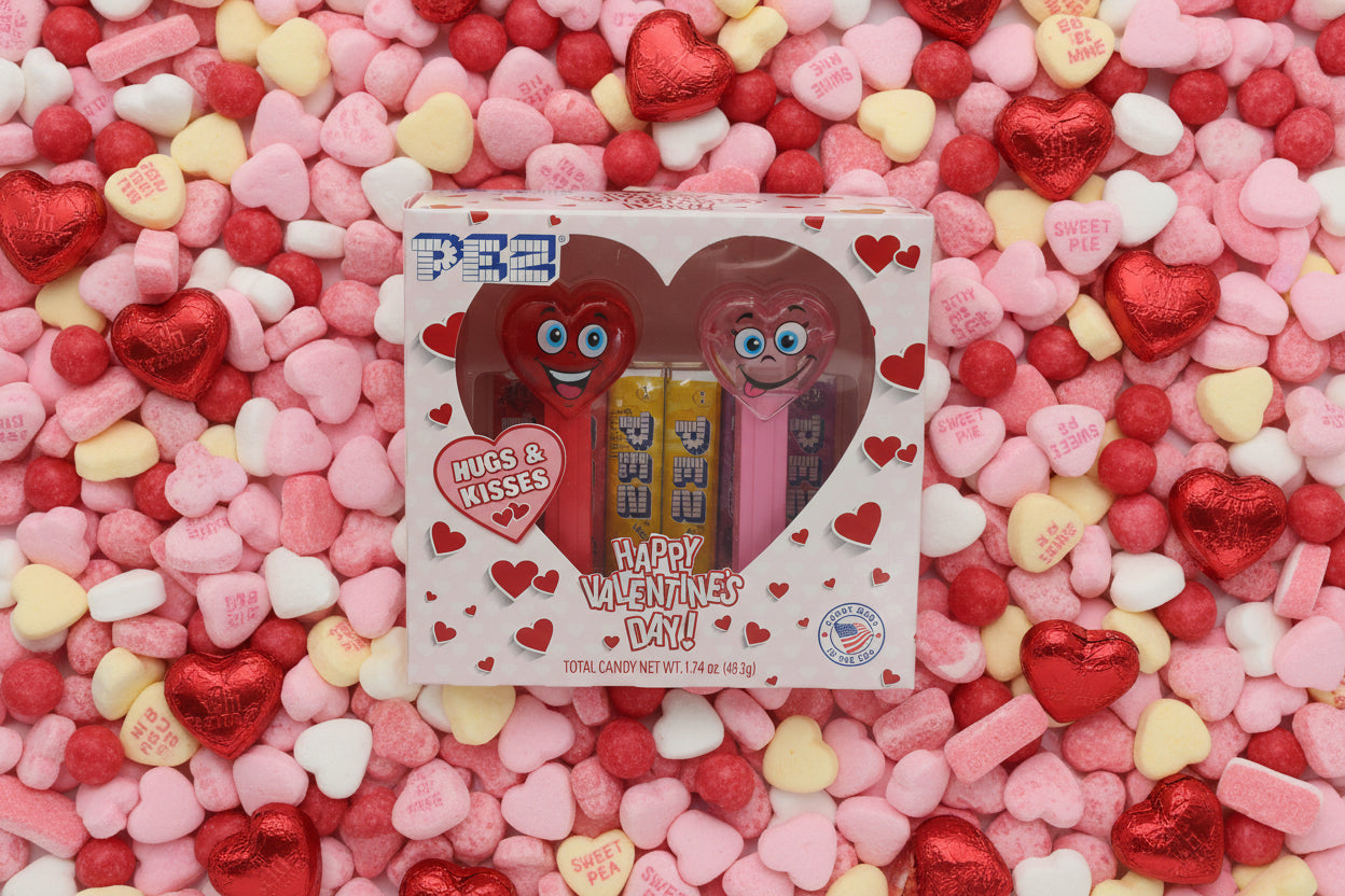Happy Hearts Pez Valentine Twin Pack, Mint in Valentine Twin Pack