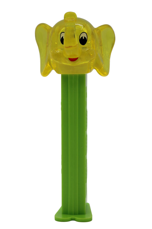 Crystal Kooky Zoo Elephant Pez, Loose