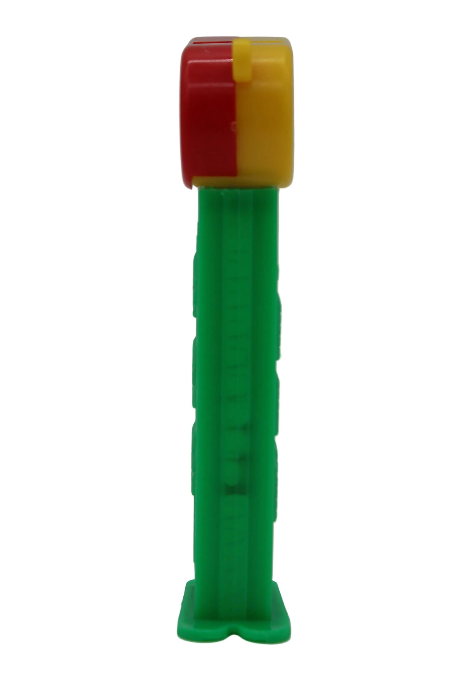 Coach Whistle Pez, Red & Yellow with Yellow Loop on Green Stem, Loose