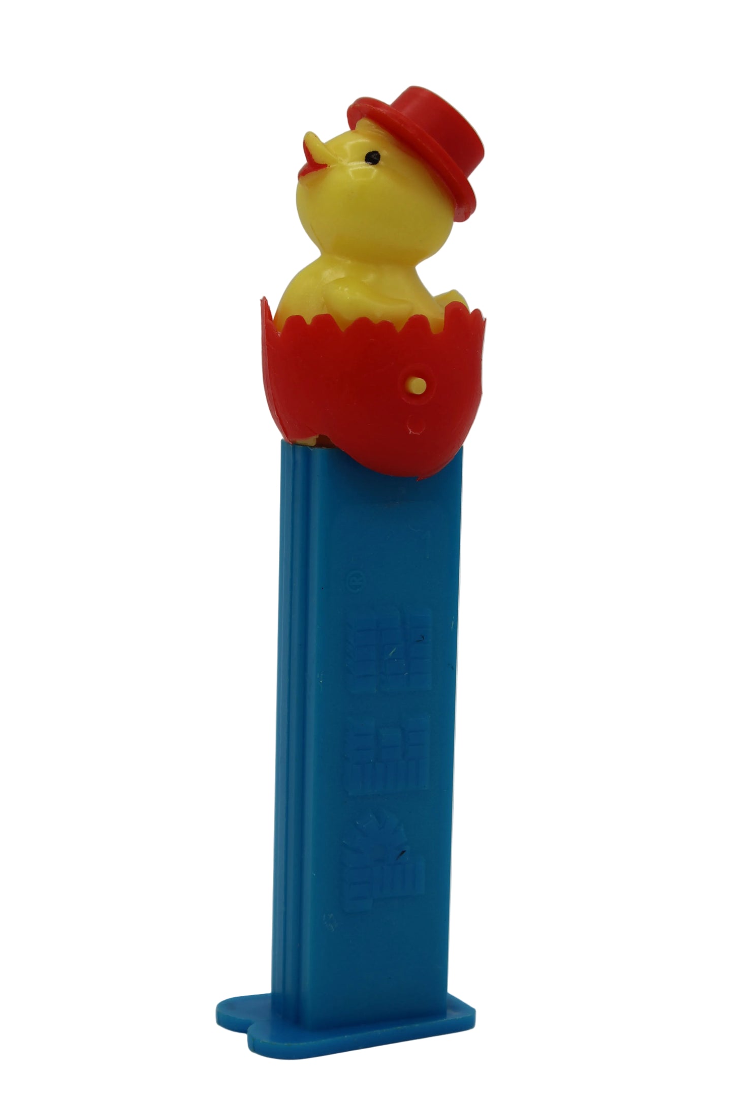 Chick in Egg, Red Soft Shell on Blue Stem, Hungary 4.9, Loose
