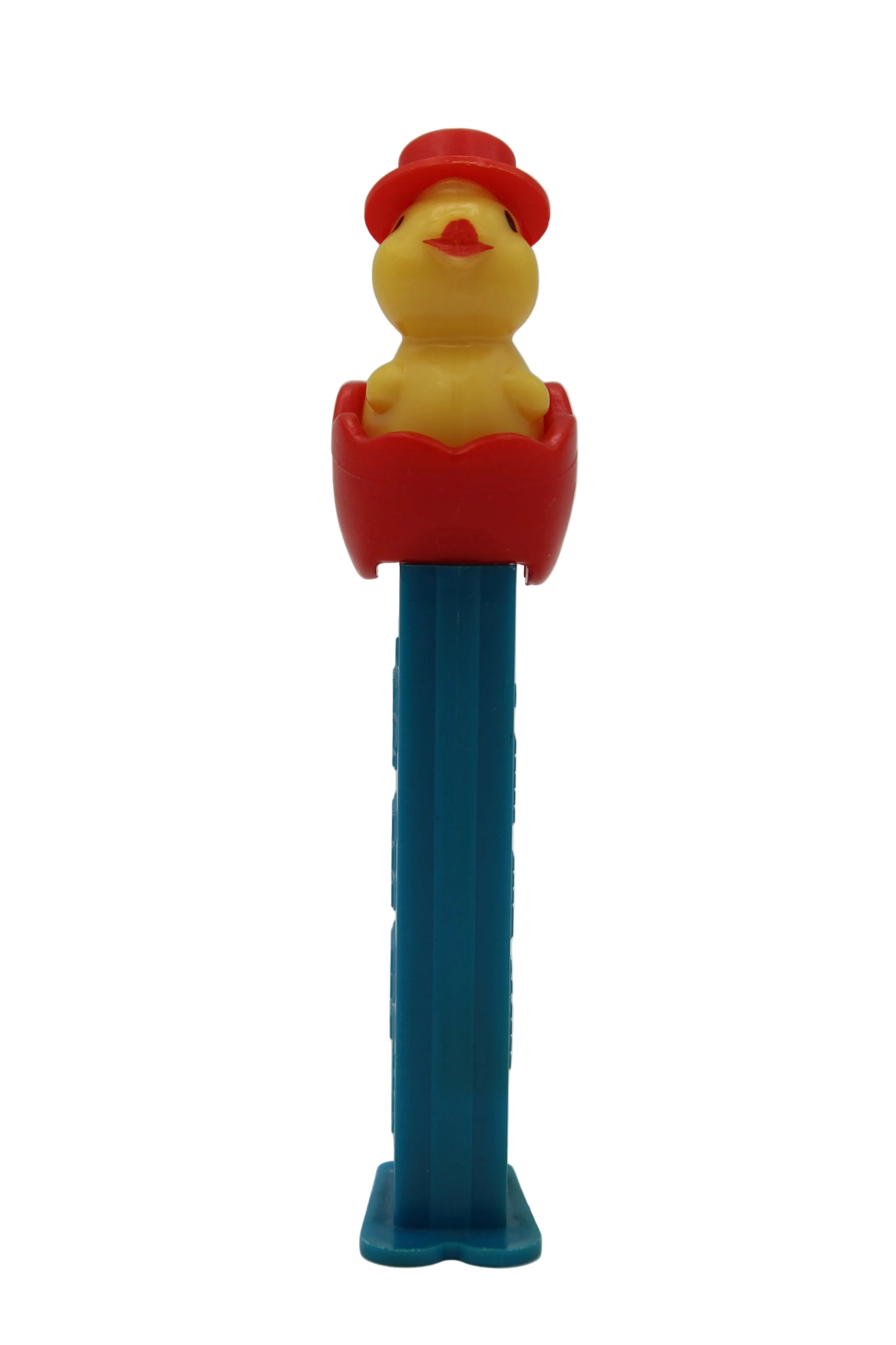 Chick in Egg, Red Wavy Shell on Blue Stem, Hungary 4.9, Loose