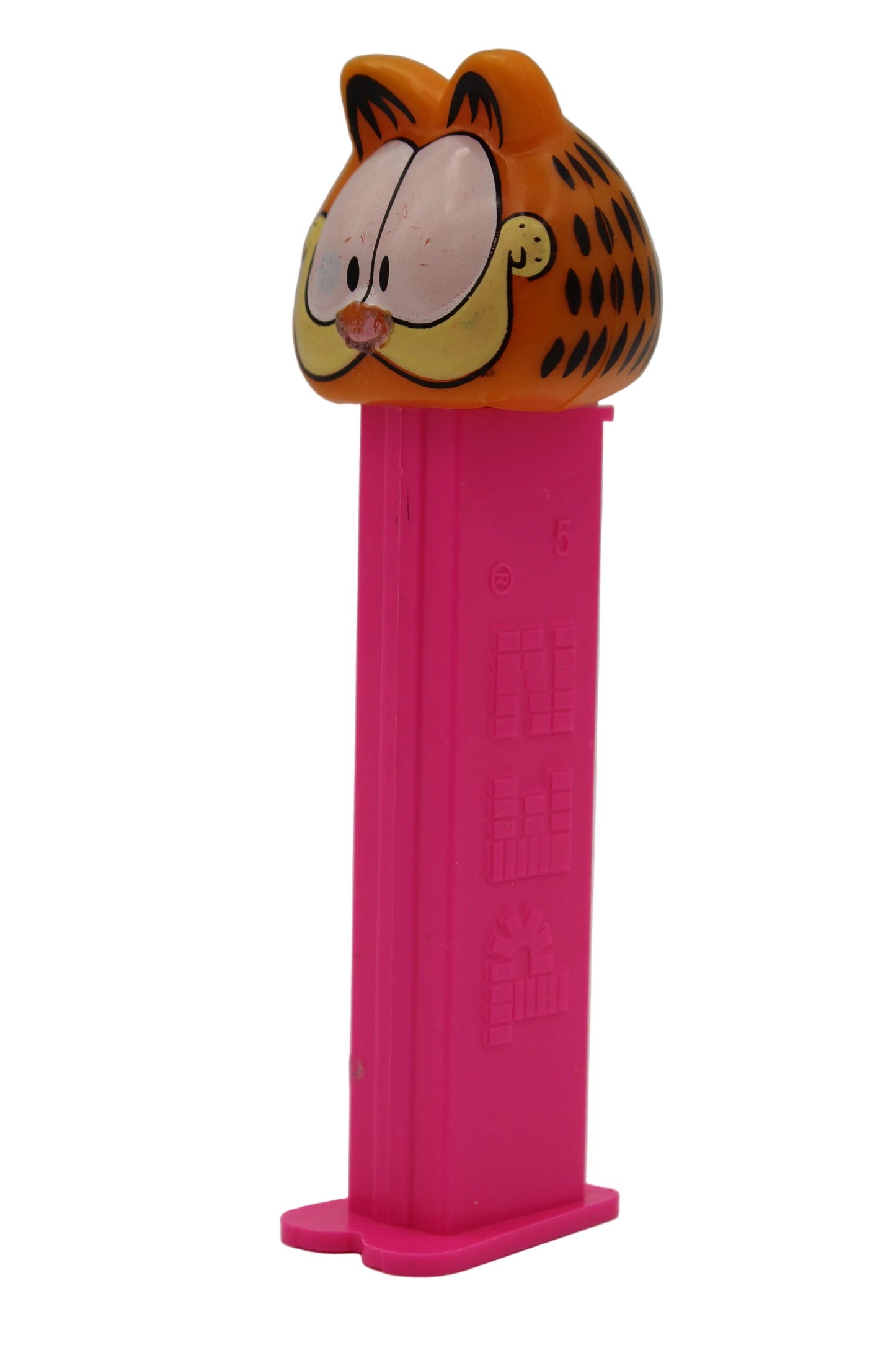 Garfield Pez, Open Eyed, Bright Stem, Series 2, Loose