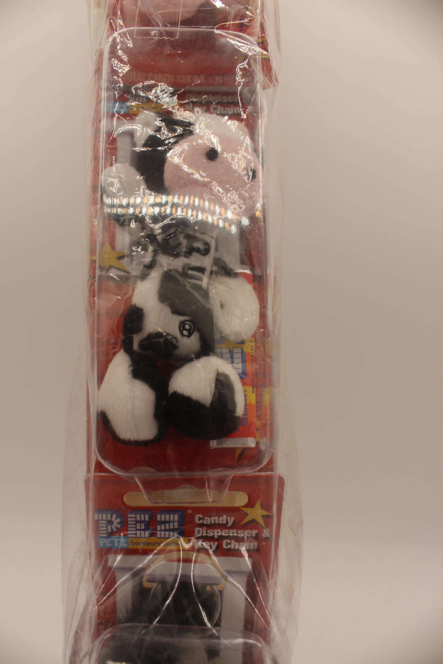 Pez Petz Barnyard Babies Keychain, Original Store Clip Strip, with 6 Babies, Mint in Packages!