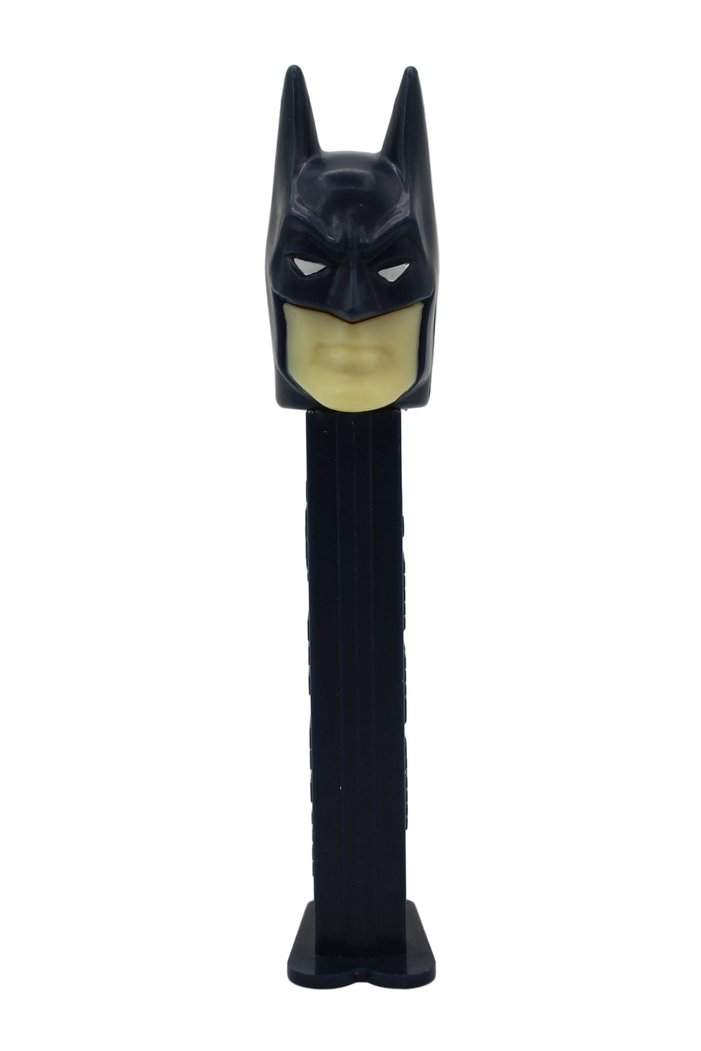 Batman Dark Knight Pez, DC Comics, Rounded Ear with Yellowish, Sickly Face Version 1998, Loose