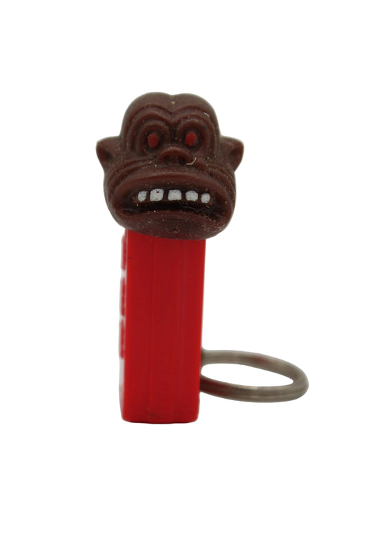 Mini Gorilla Pez Keychain, License Basic Fun, Loose