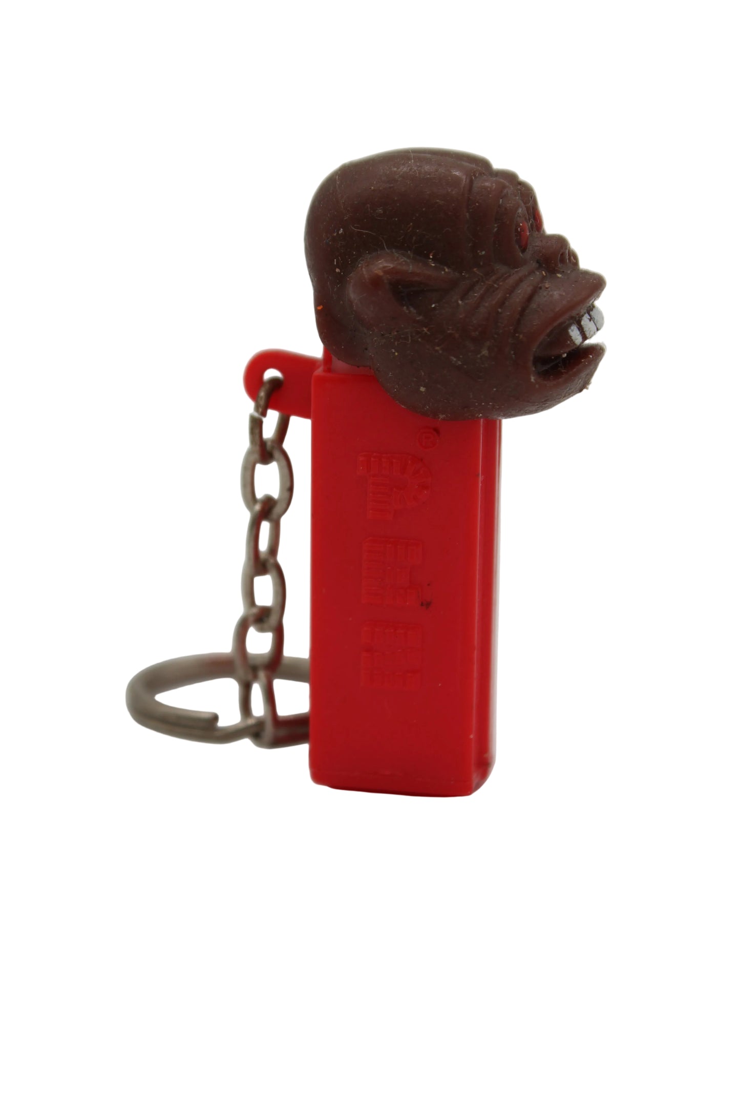 Mini Gorilla Pez Keychain, License Basic Fun, Loose
