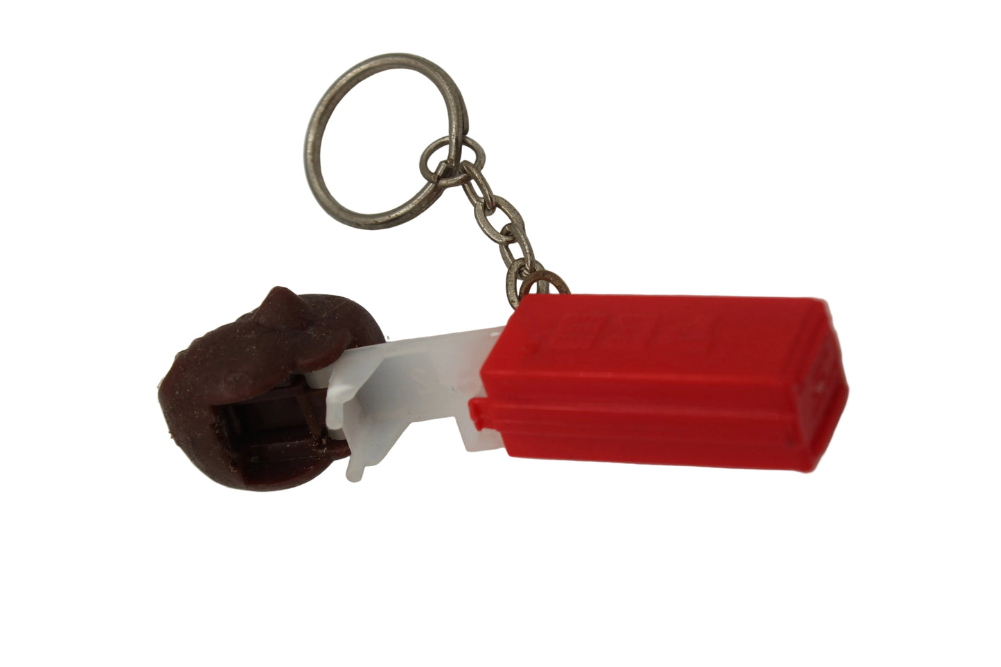 Mini Gorilla Pez Keychain, License Basic Fun, Loose