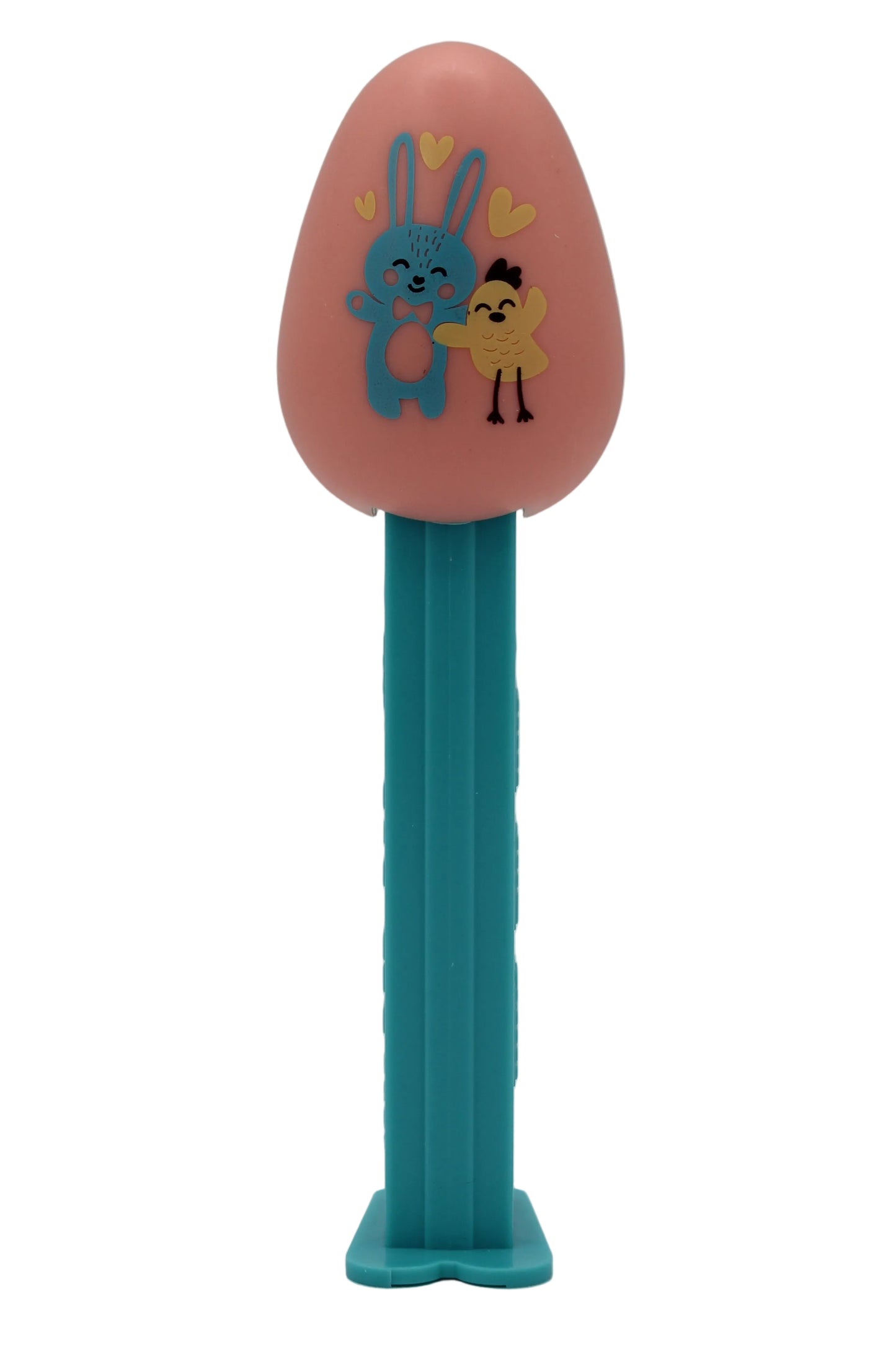NEW! 2026 Bunny with Chick Easter Egg Pez, Yellow Stars, Loose!