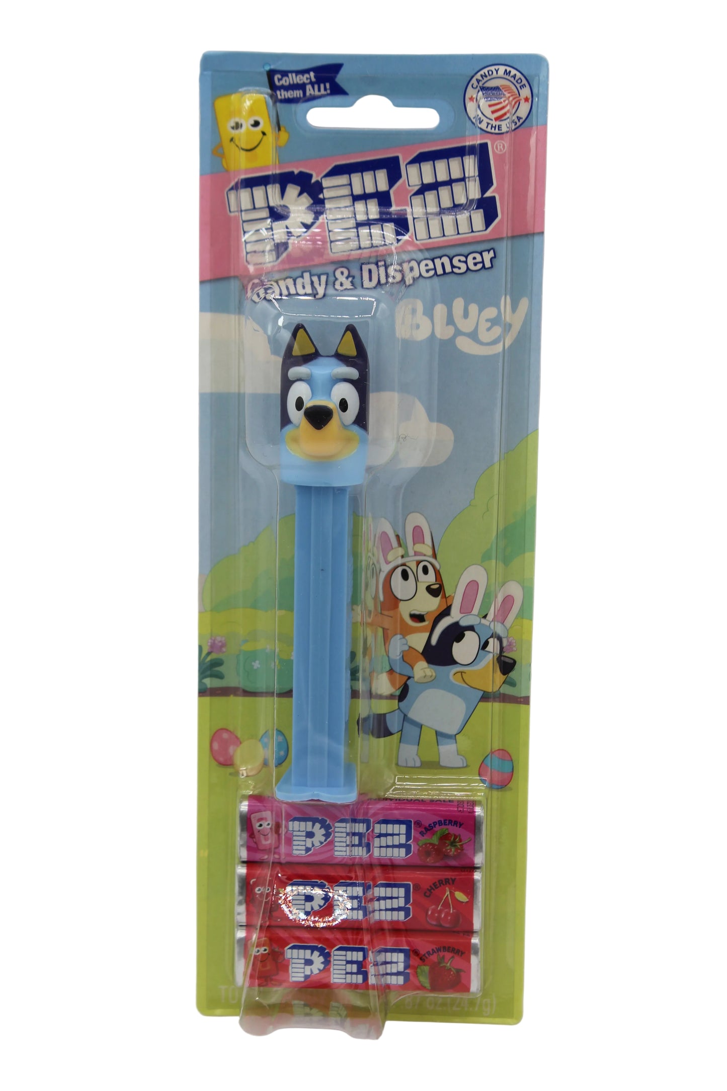 NEW! 2026 Bluey Pez, on Easter Packaging! Loose or Mint on Card!