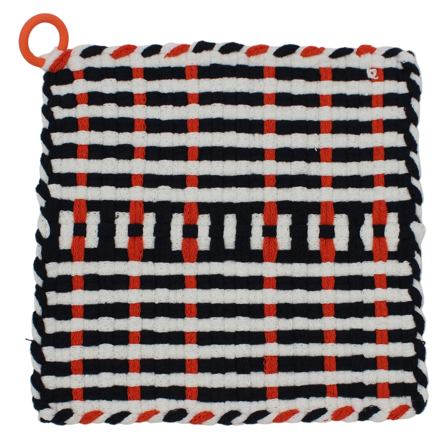 Weagle Three Hand-Woven Potholder, Silicone Ring