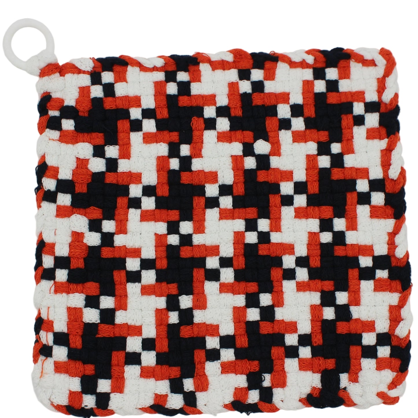 Weagle Two Hand-Woven Potholder, Silicone Ring