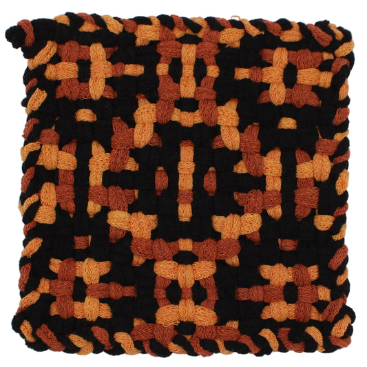 Lion King Hand-Woven Potholder, No Ring